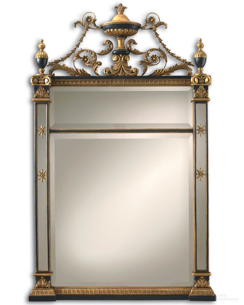 Canova Mirror In Burnished Gold