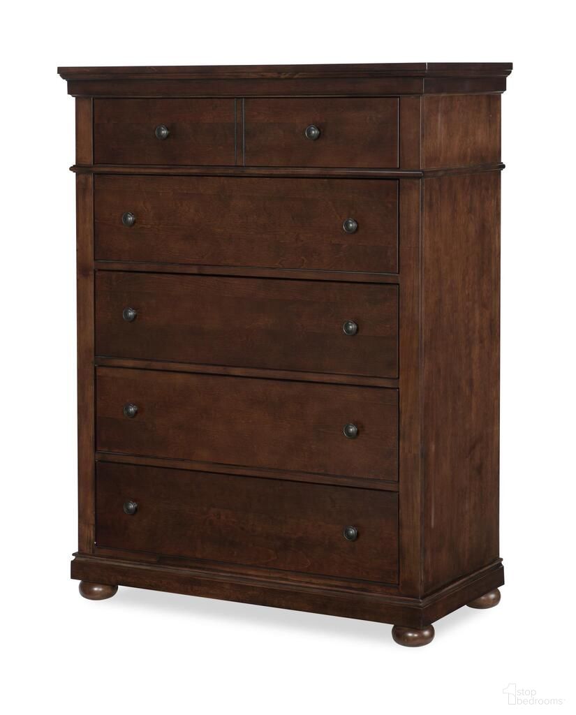 Canterbury 2.0 5 Drawer Chest In Warm Cherry