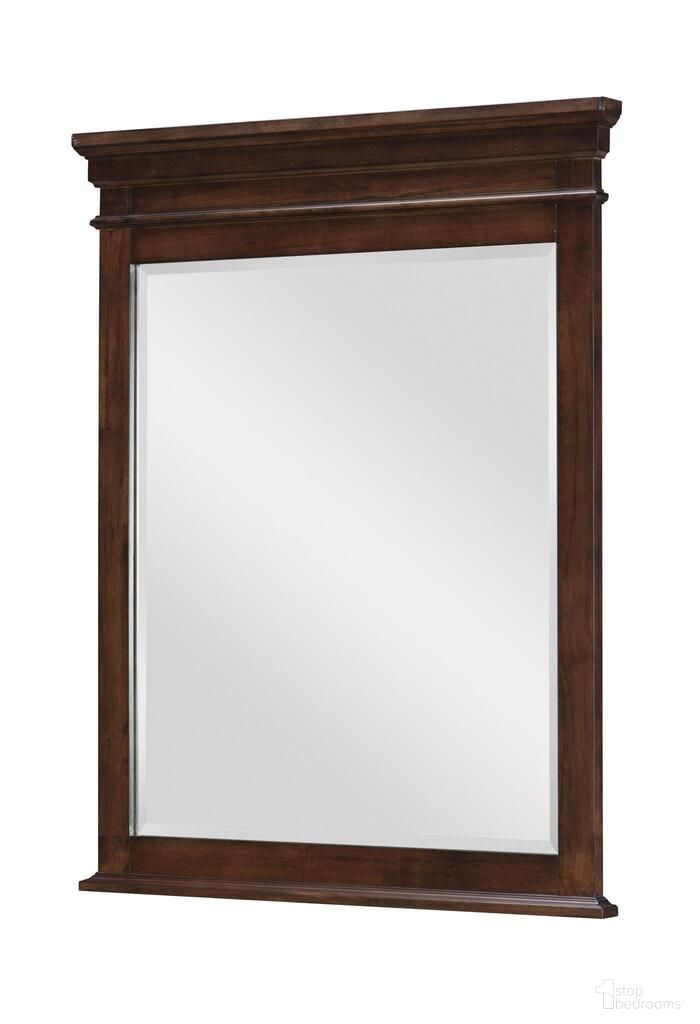 The appearance of Canterbury 2.0 Vertical Mirror In Warm Cherry designed by Legacy Classic in the traditional interior design. This warm cherry piece of furniture  was selected by 1StopBedrooms from Canterbury 2.0 Collection to add a touch of cosiness and style into your home. Sku: 3814-0100. Material: Birch Veneer.