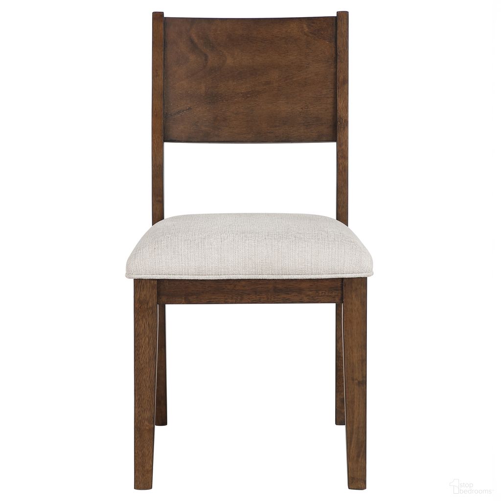 The appearance of Canton Cushioned Seat Side Chair Set of 2 In Brown designed by Steve Silver in the transitional interior design. This brown piece of furniture was selected by 1StopBedrooms from Canton Collection to add a touch of cosiness and style into your home. Sku: CNT500S. Material: Rubberwood. Chair Type: Side Chair.