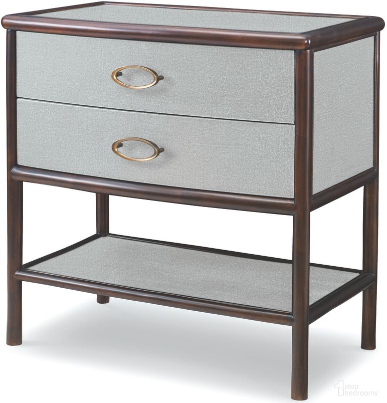 The appearance of Canvas Nightstand In Dove Grey designed by Century Furniture in the modern / contemporary interior design. This dove grey piece of furniture was selected by 1StopBedrooms from Curate Collection to add a touch of cosiness and style into your home. Sku: CT3006-DG. Material: Rattan.