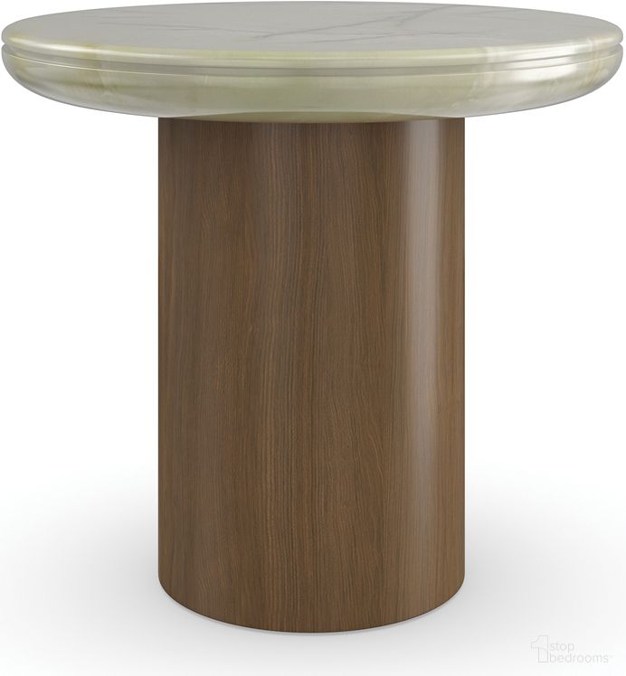 The appearance of Cape Verde Accent Table In Brown designed by Caracole in the modern / contemporary interior design. This brown piece of furniture  was selected by 1StopBedrooms from Cape Verde Collection to add a touch of cosiness and style into your home. Sku: M151-023-411. Material: Stone.