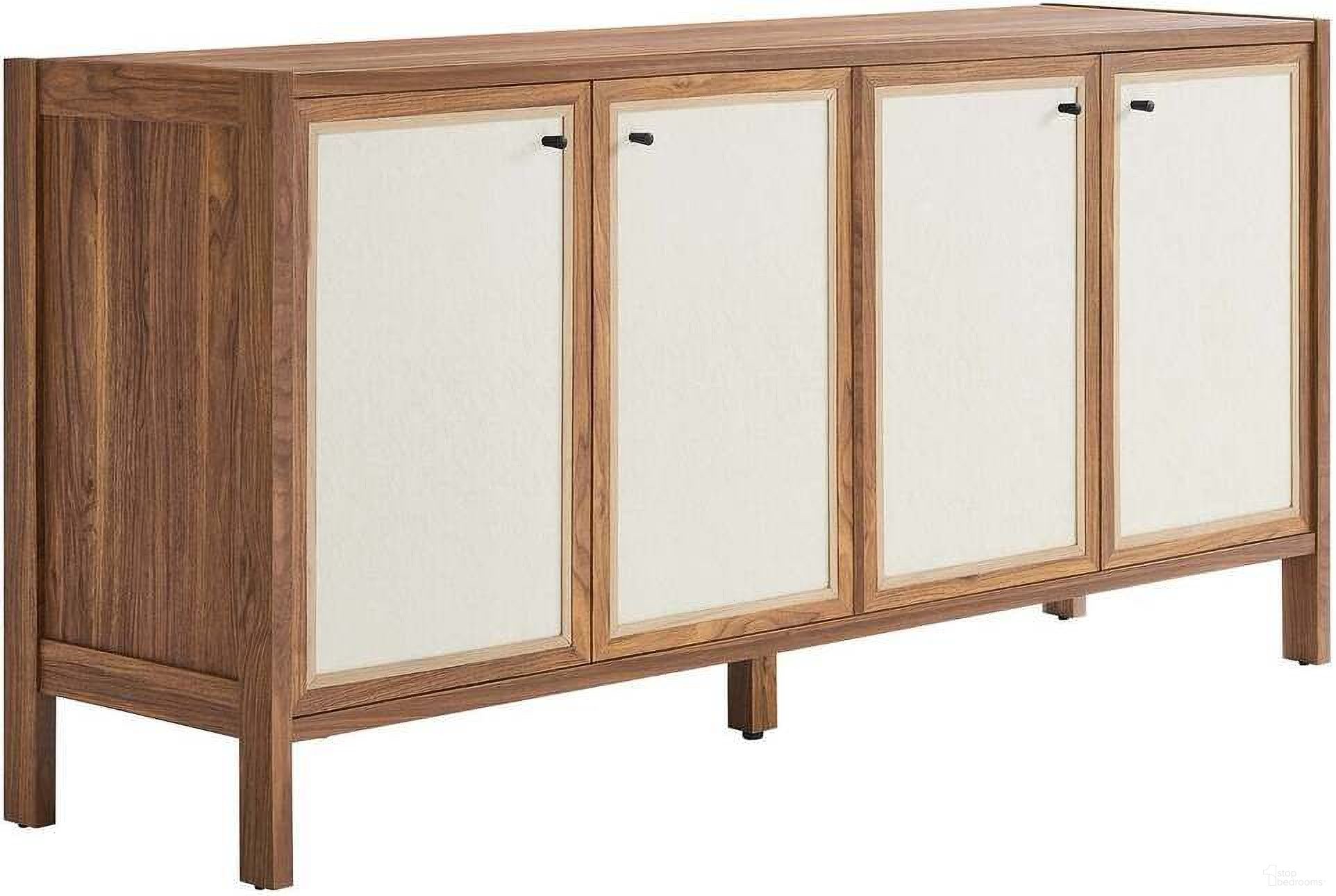 The appearance of Capri 65 Inch Wood Grain Sideboard Storage Cabinet In Walnut designed by Modway in the modern / contemporary interior design. This walnut piece of furniture was selected by 1StopBedrooms from Capri Collection to add a touch of cosiness and style into your home. Sku: EEI-6616-WAL-1;EEI-6616-WAL-2. Material: Engineered Wood.