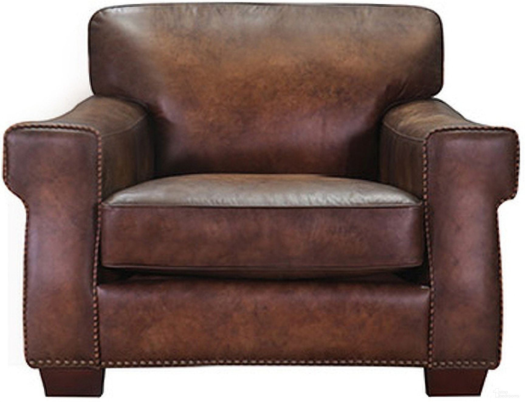 The appearance of Capri Leather Chair In Russet designed by Hydeline in the modern / contemporary interior design. This russet piece of furniture was selected by 1StopBedrooms from Capri Collection to add a touch of cosiness and style into your home. Sku: 67087-10V01-TL1981. Material: Leather.