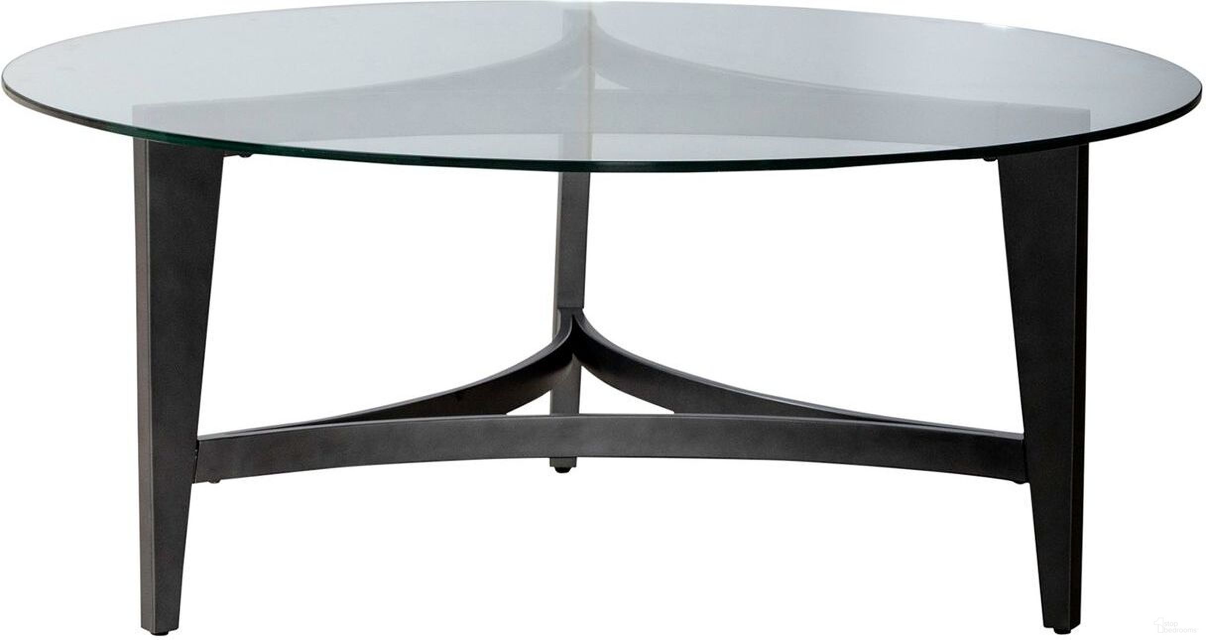 The appearance of Capri Round Cocktail Table In Espresso designed by Liberty in the modern / contemporary interior design. This espresso piece of furniture  was selected by 1StopBedrooms from Capri Collection to add a touch of cosiness and style into your home. Sku: 644-OT1010. Material: Metal.