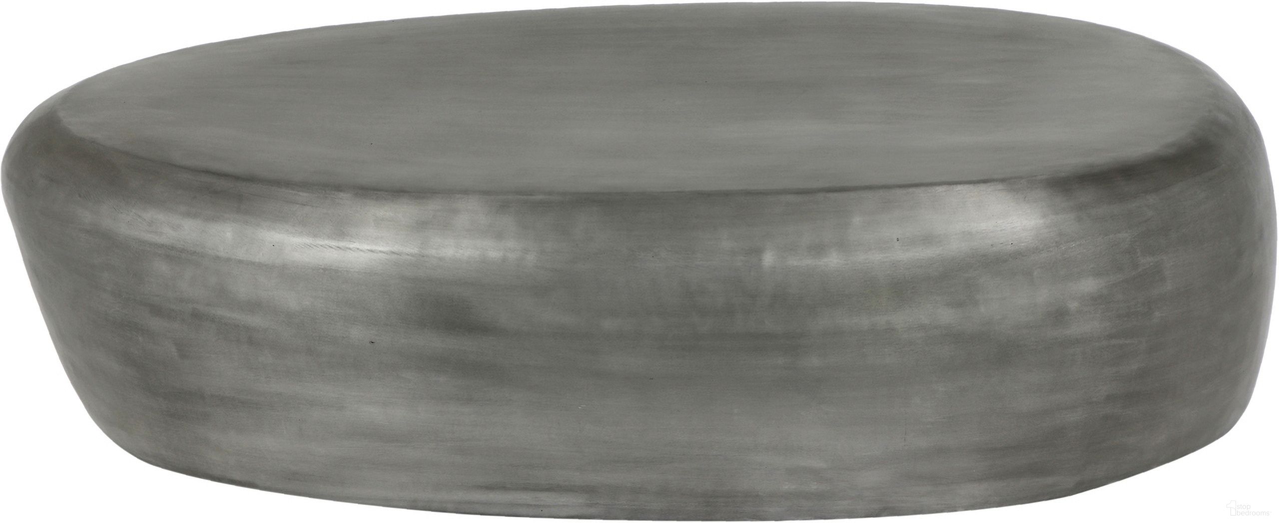 The appearance of Capsule Aluminum Coffee Table In Silver designed by Meridian in the modern / contemporary interior design. This silver piece of furniture  was selected by 1StopBedrooms from Capsule Collection to add a touch of cosiness and style into your home. Sku: 99063Silver-CT. Material: Aluminum.