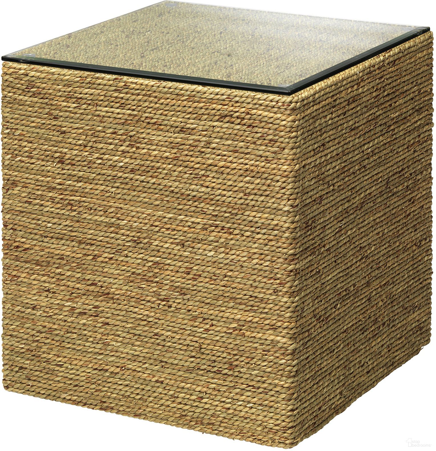 The appearance of Captain Square Side Table designed by Jamie Young Company in the coastal interior design. This natural piece of furniture  was selected by 1StopBedrooms from Captain Collection to add a touch of cosiness and style into your home. Sku: 20CAPT-SQNA. Material: Seagrass.