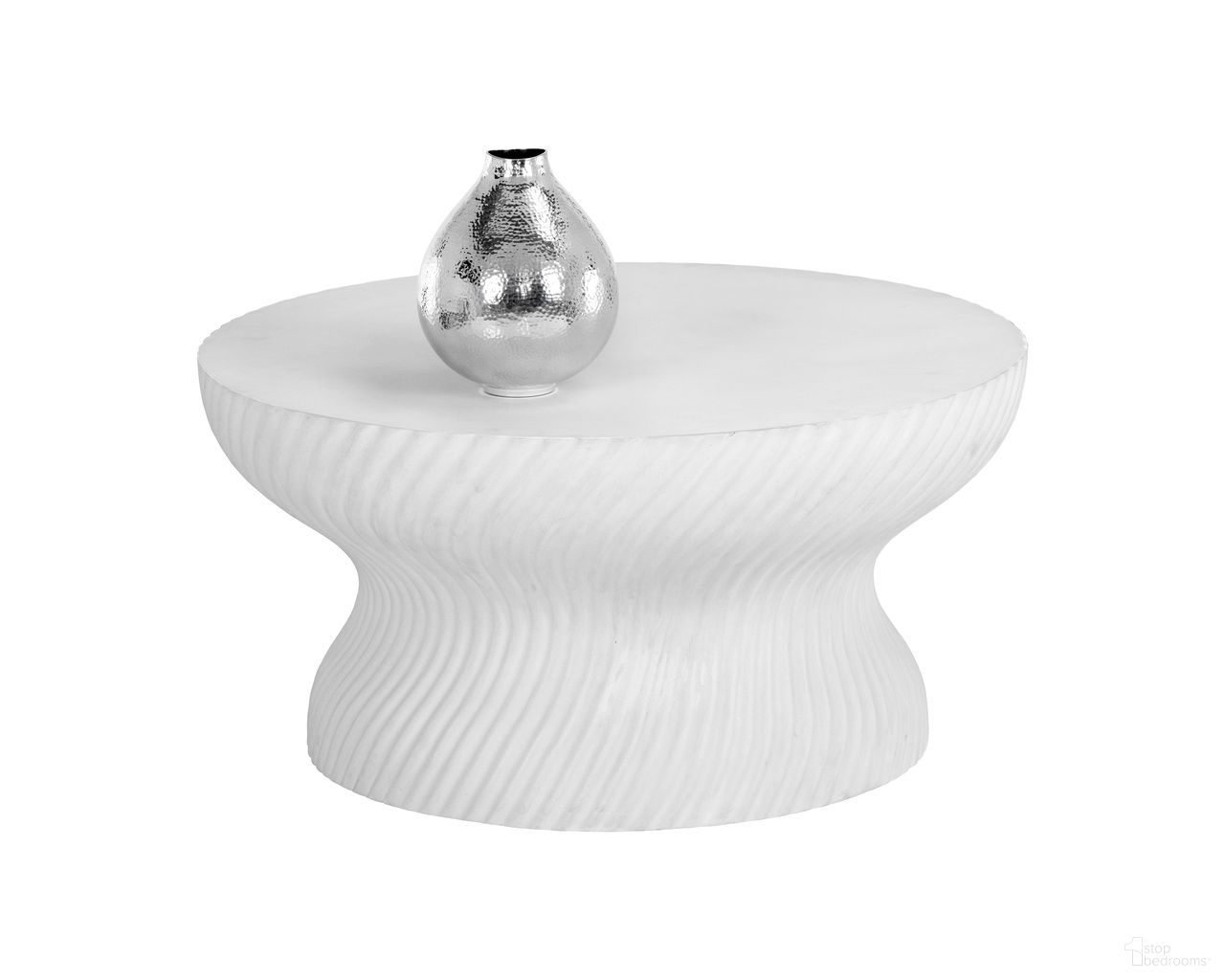 Cara Coffee Table In White