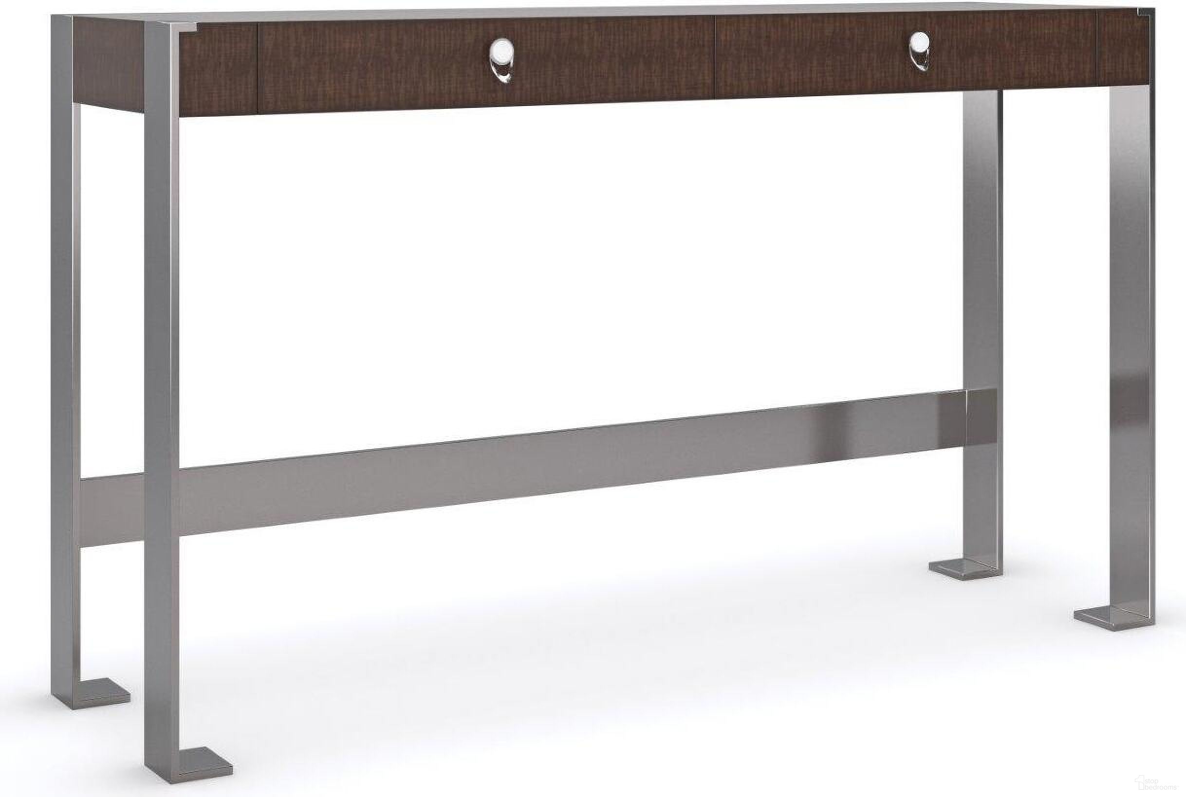 The appearance of Caracole Classic Open For Business Desk designed by Caracole in the modern / contemporary interior design. This brunette piece of furniture was selected by 1StopBedrooms from Caracole Classic Collection to add a touch of cosiness and style into your home. Sku: CLA-421-454. Material: Metal.