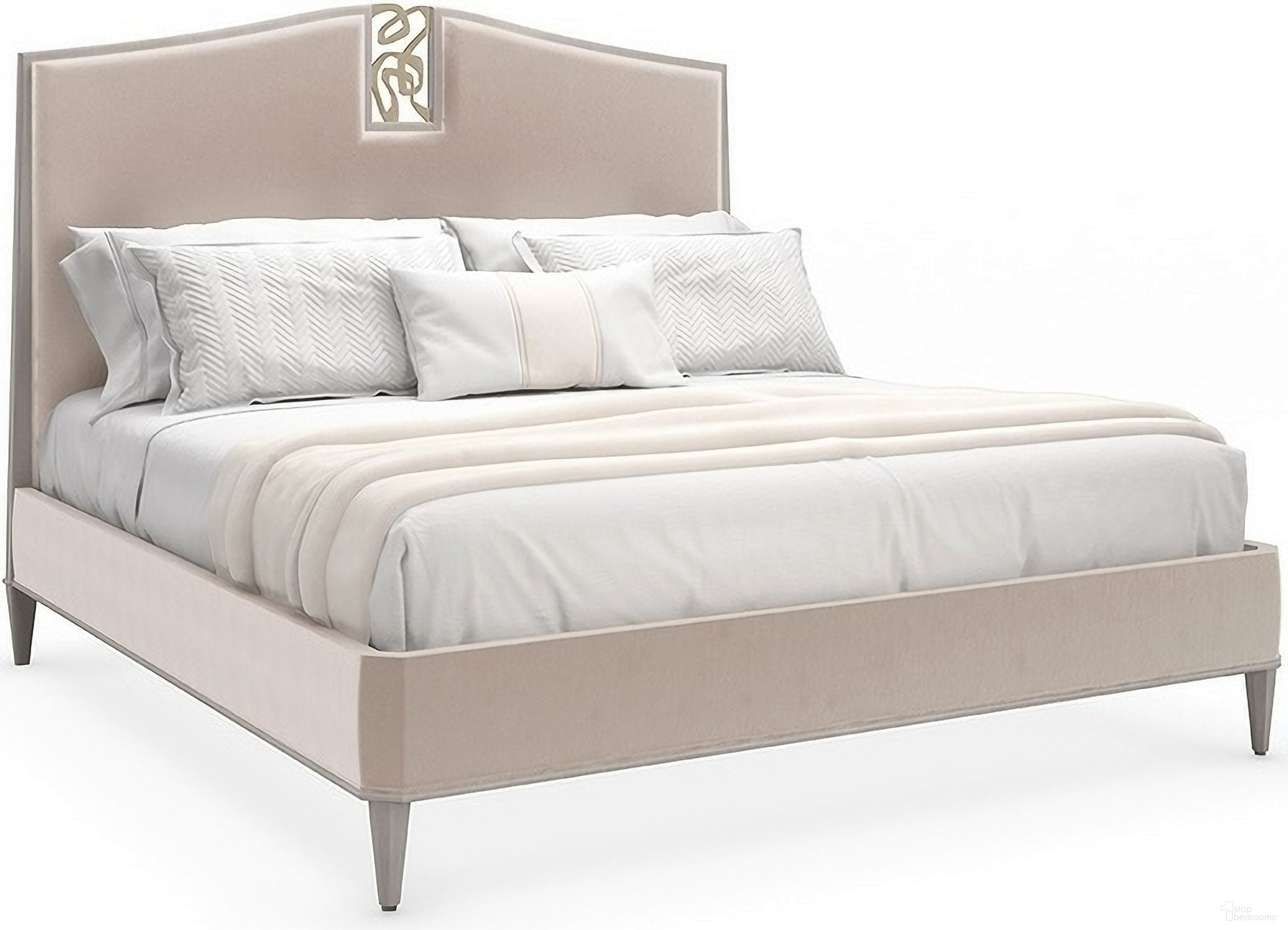 Caracole Crescendo Upholstered Bed - Thumbnail 3
