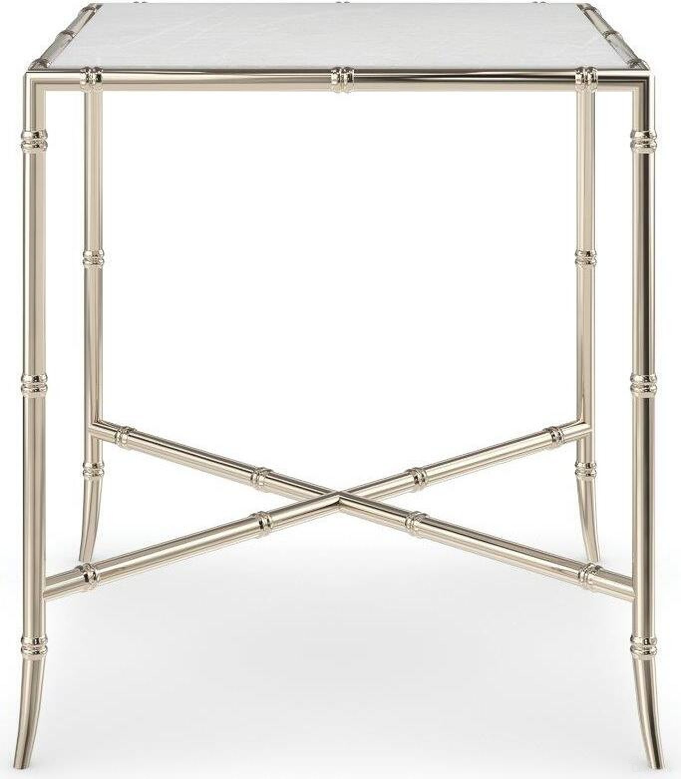 The appearance of Caracole Classic Ceylon Nesting Table Small Only designed by Caracole in the modern / contemporary interior design. This gold piece of furniture was selected by 1StopBedrooms from Caracole Classic Collection to add a touch of cosiness and style into your home. Sku: CLA-422-472. Material: Metal.