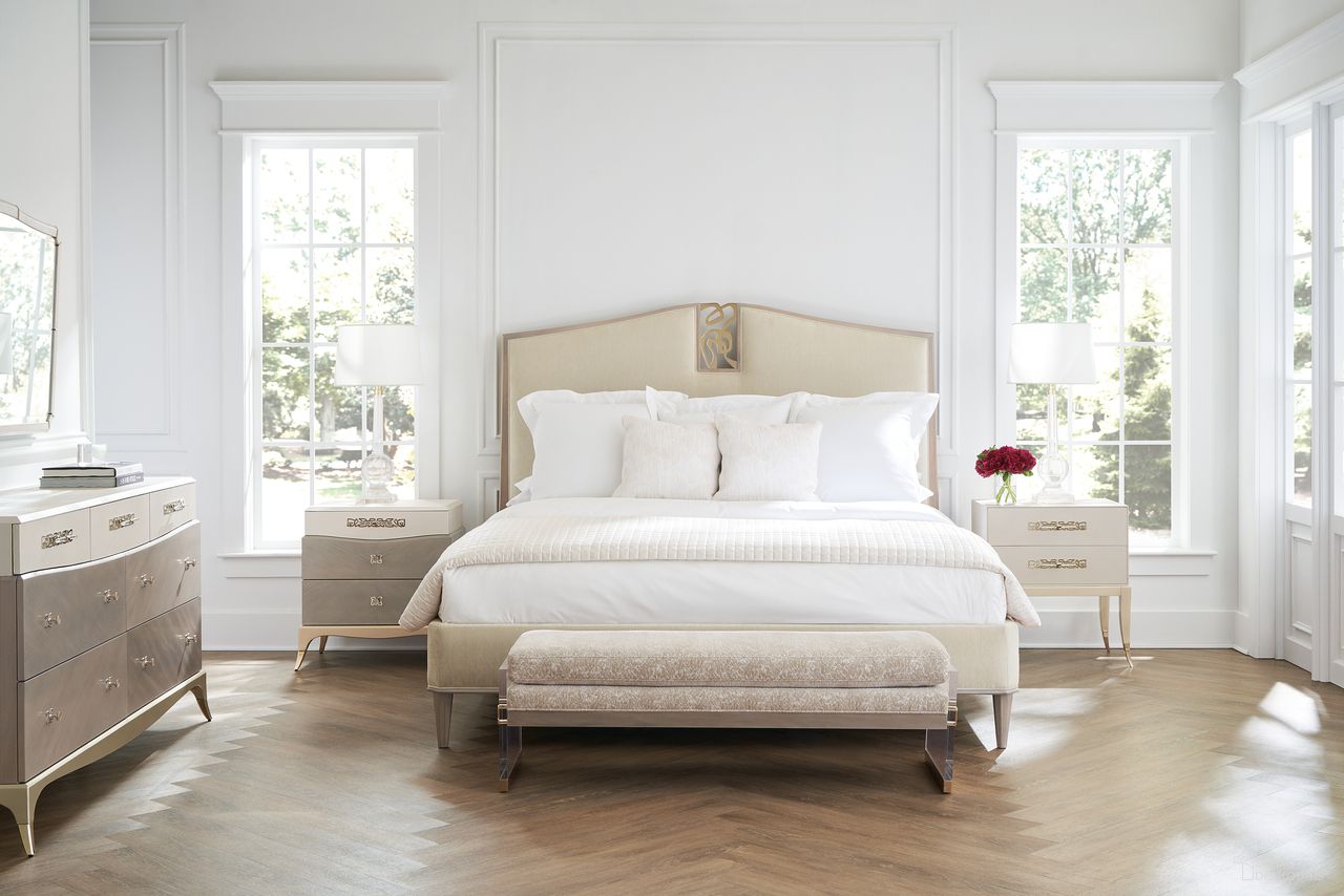 Caracole Crescendo Upholstered Bed