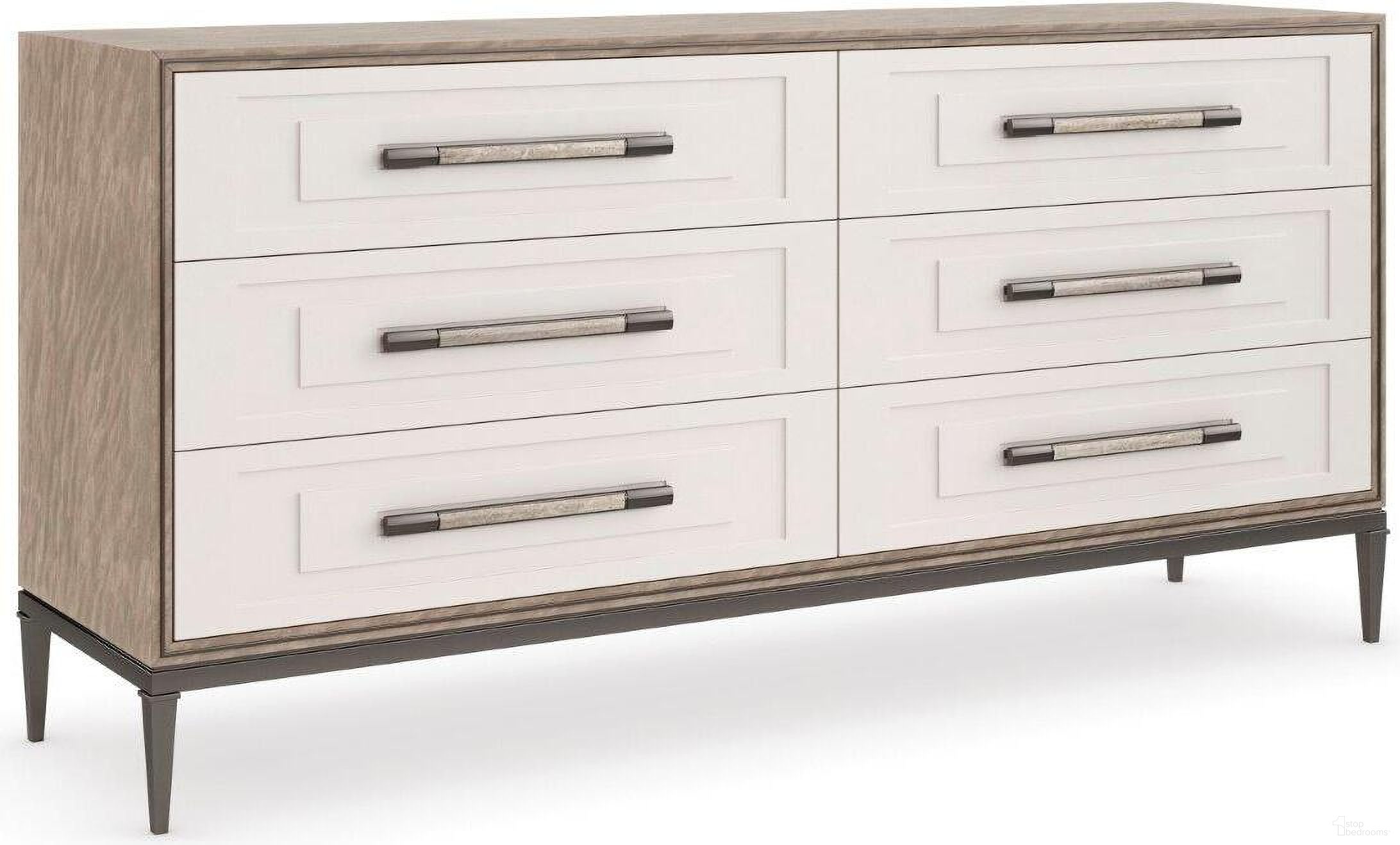 The appearance of Caracole Classic Impressive Dresser designed by Caracole in the transitional interior design. This bronze piece of furniture  was selected by 1StopBedrooms from Caracole Classic Collection to add a touch of cosiness and style into your home. Sku: CLA-021-013. Material: Metal.