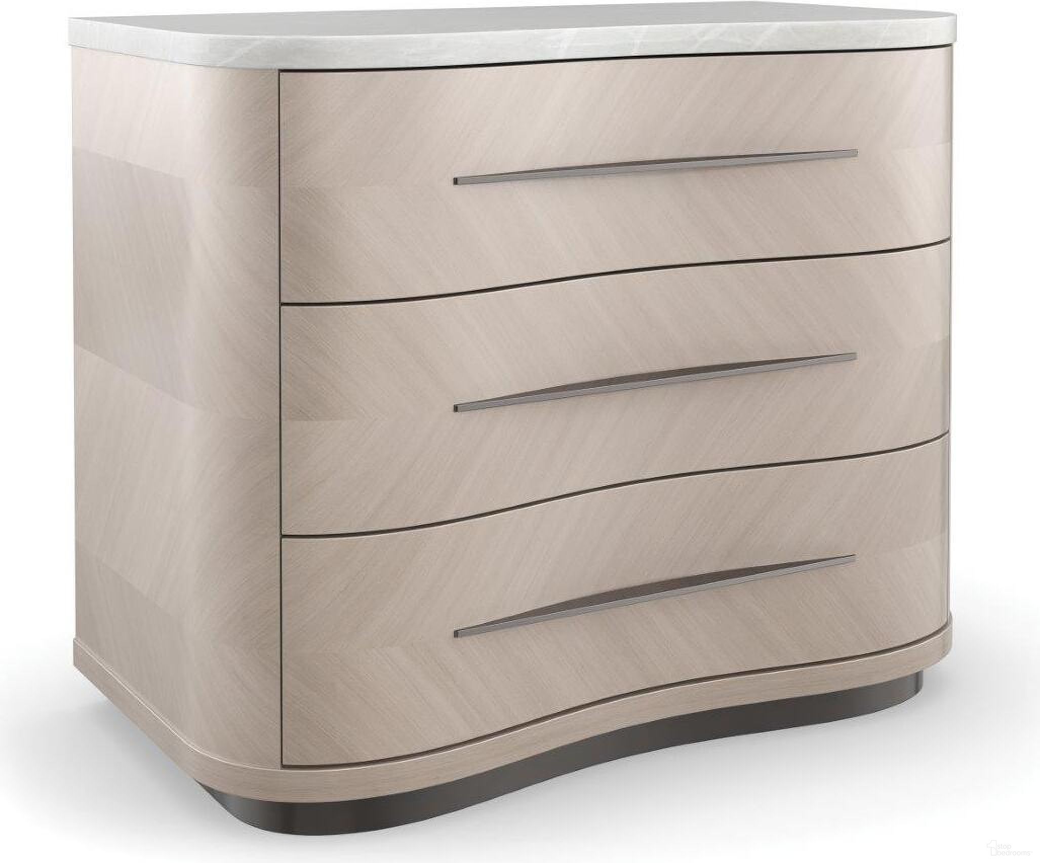 The appearance of Caracole Classic Nomadic Nightstand designed by Caracole in the modern / contemporary interior design. This stone piece of furniture was selected by 1StopBedrooms from Caracole Classic Collection to add a touch of cosiness and style into your home. Sku: CLA-422-065. Material: Wood.