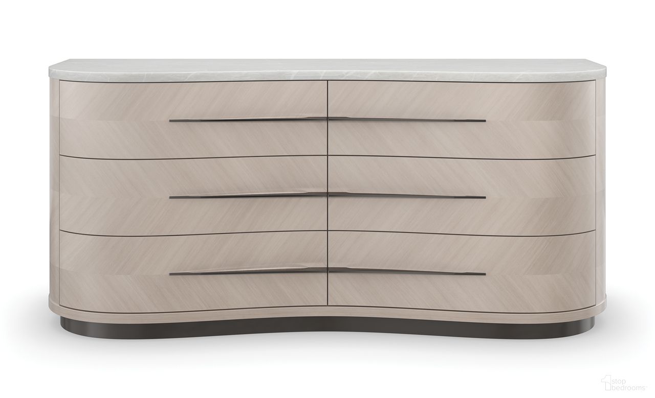 The appearance of Caracole Classic Roam Dresser designed by Caracole in the modern / contemporary interior design. This stone piece of furniture  was selected by 1StopBedrooms from Caracole Classic Collection to add a touch of cosiness and style into your home. Sku: CLA-422-012. Material: Wood.