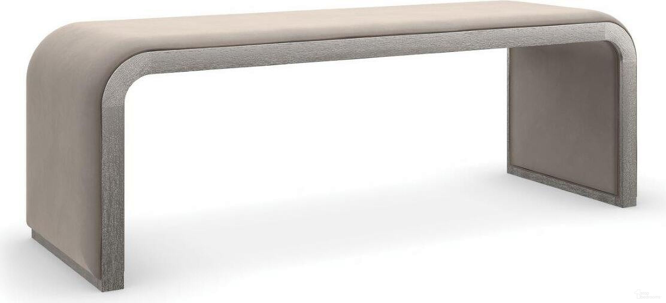 The appearance of Caracole Classic Traverse Bench designed by Caracole in the modern / contemporary interior design. This silver piece of furniture  was selected by 1StopBedrooms from Caracole Classic Collection to add a touch of cosiness and style into your home. Sku: CLA-025V-086. Material: Wood.