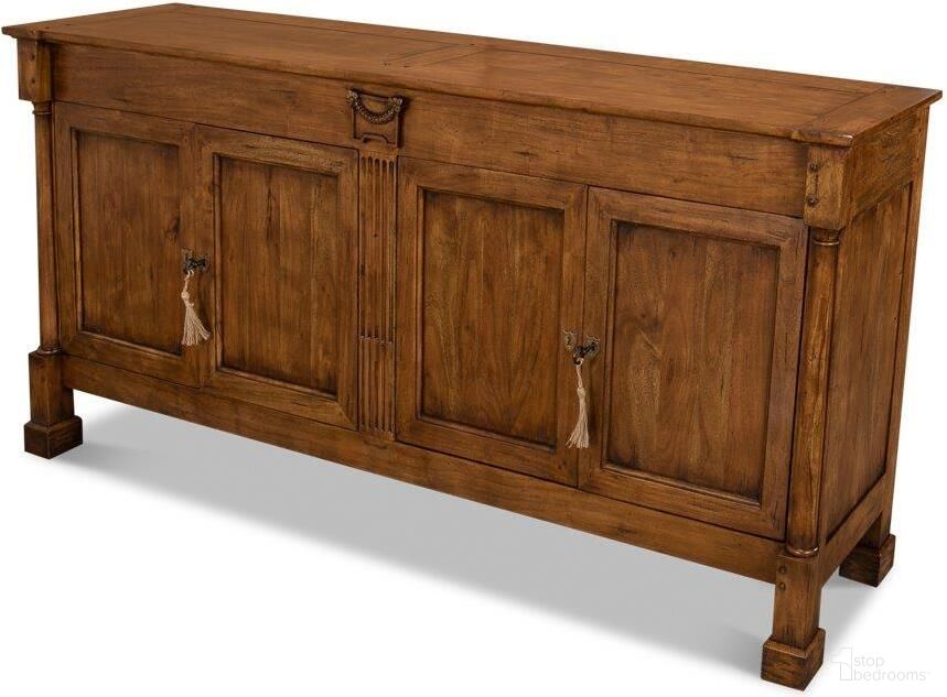Caracole Fruitwood Brown Credenza