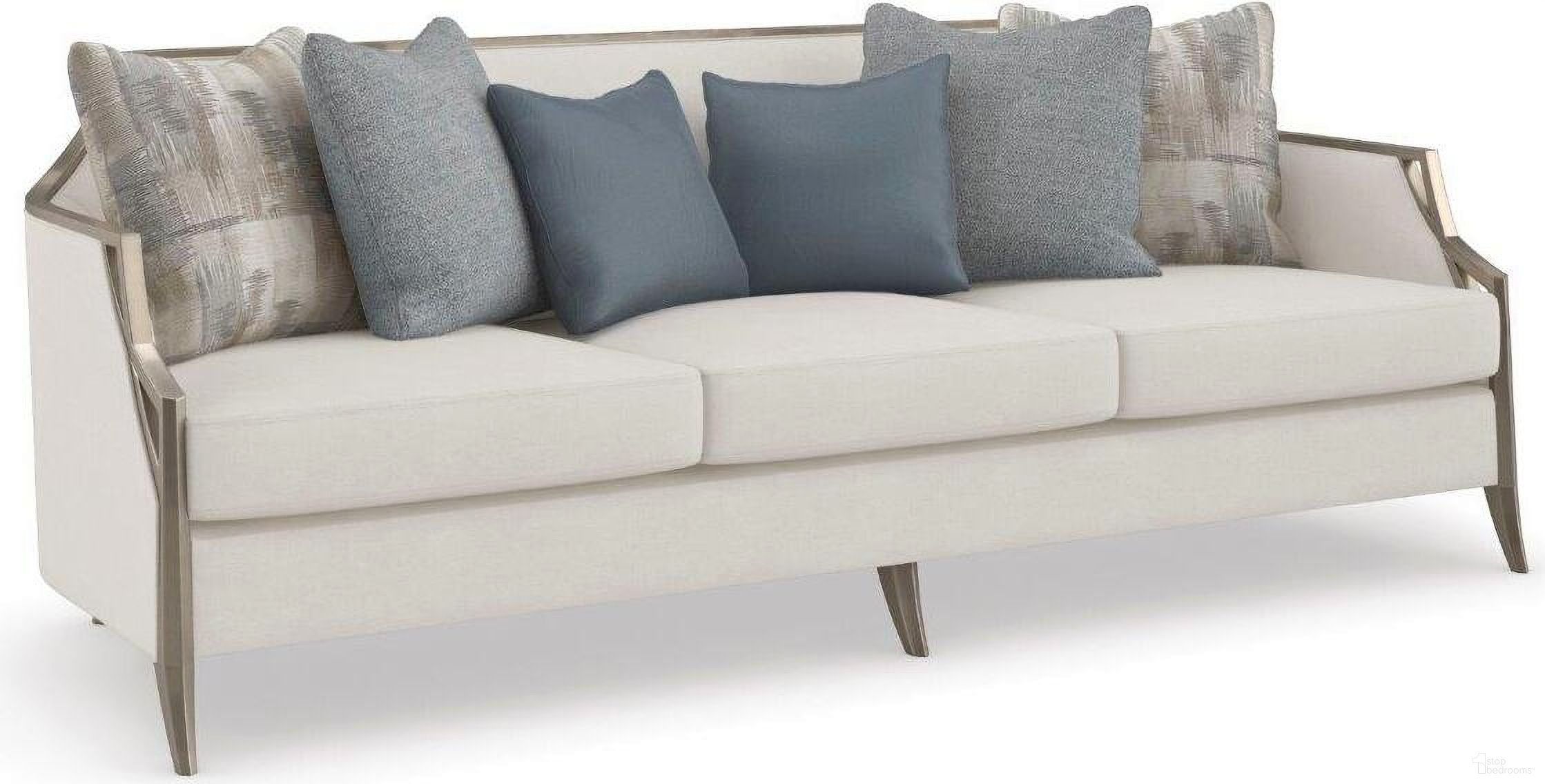 The appearance of Caracole Upholstery X Factor Sofa designed by Caracole in the modern / contemporary interior design. This charcoal piece of furniture was selected by 1StopBedrooms from Caracole Upholstery Collection to add a touch of cosiness and style into your home. Sku: UPH-021-013-A. Material: Wood.