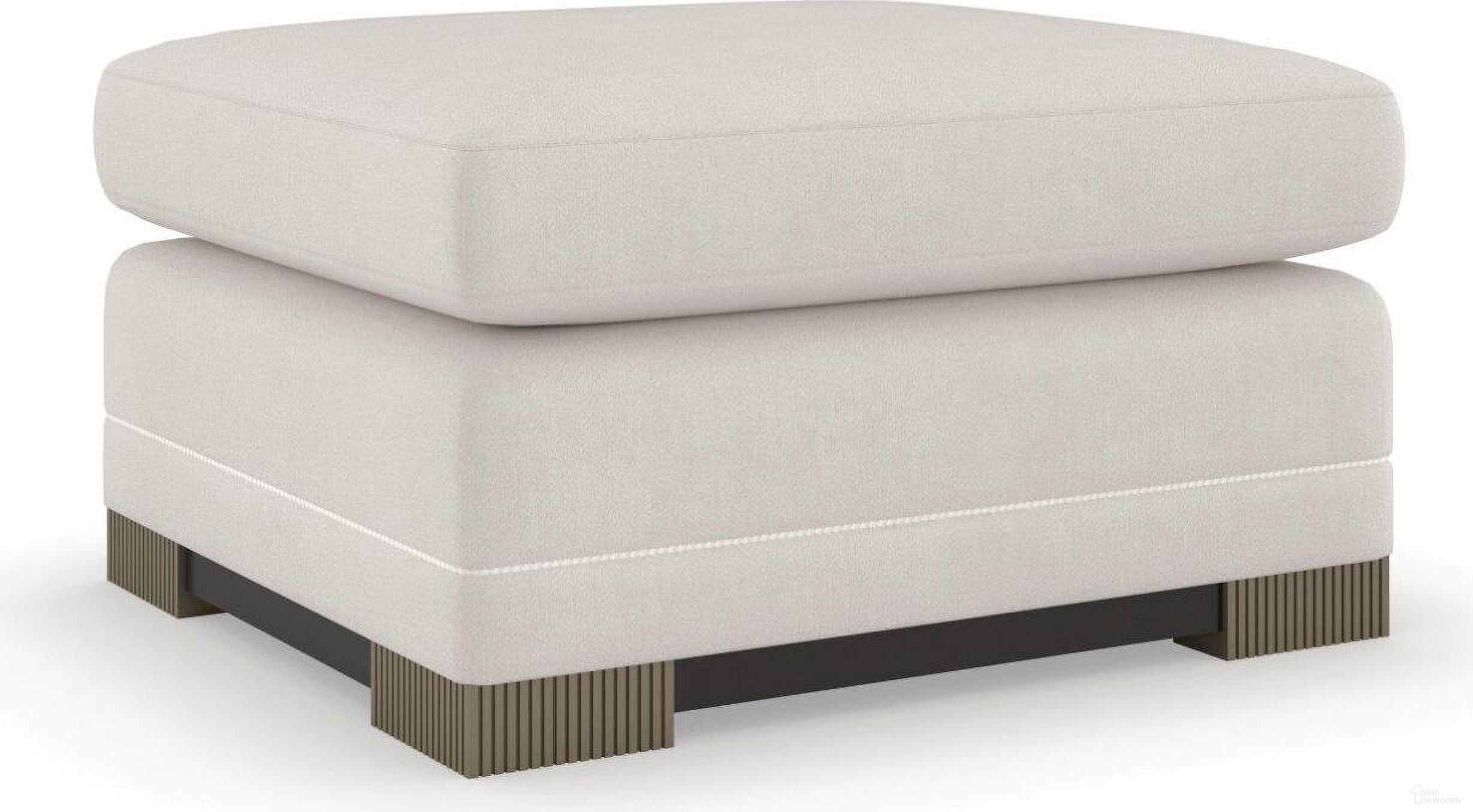 The appearance of Caracole Upholstery Deep Retreat Edge Ottoman designed by Caracole in the transitional interior design. This dark chocolate piece of furniture  was selected by 1StopBedrooms from Caracole Upholstery Collection to add a touch of cosiness and style into your home. Sku: UPH-021-041-A. Material: Wood.