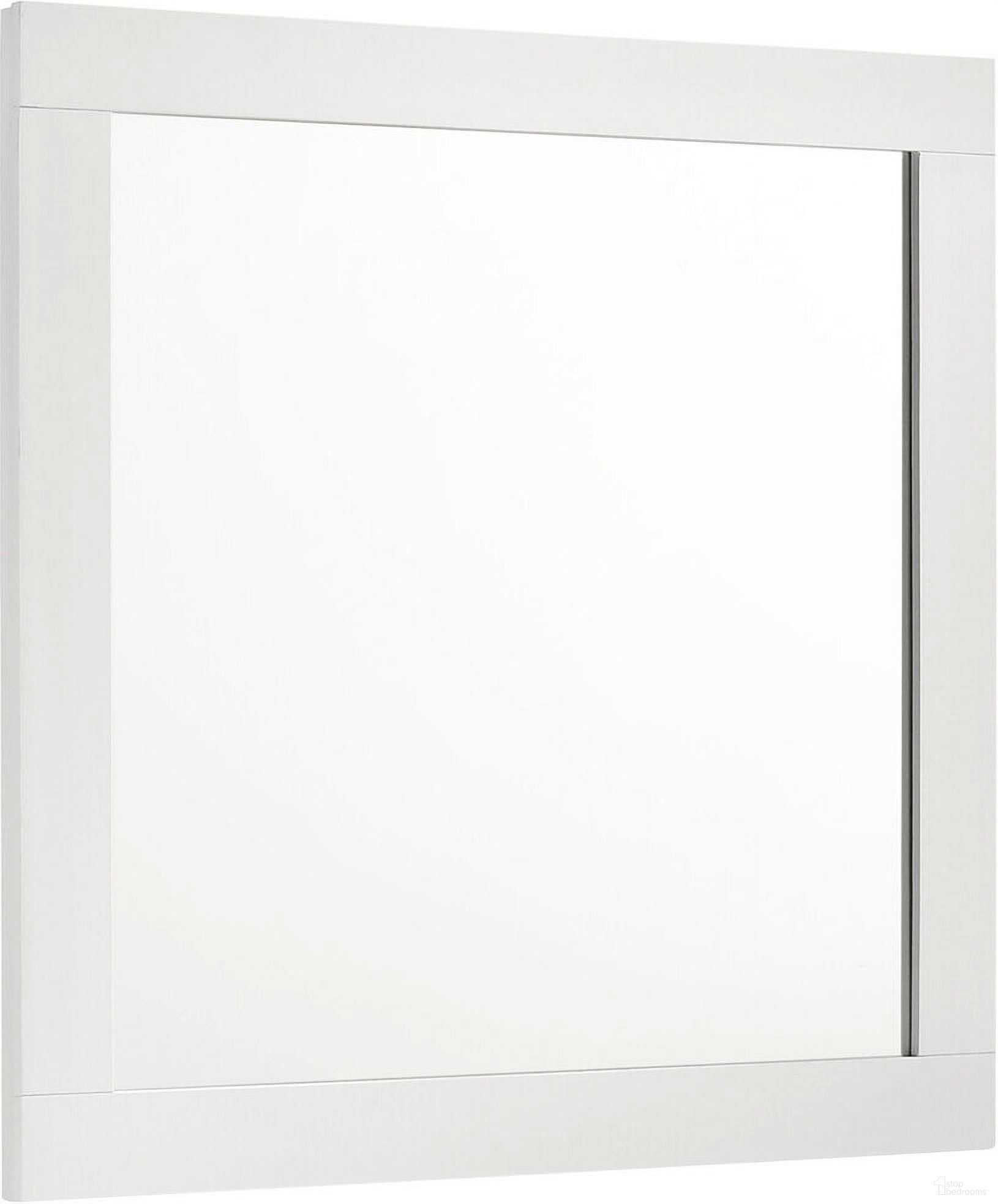 The appearance of Caraway Dresser Mirror White designed by Coaster in the modern / contemporary interior design. This white piece of furniture  was selected by 1StopBedrooms from Caraway Collection to add a touch of cosiness and style into your home. Sku: 224774. Material: Wood.