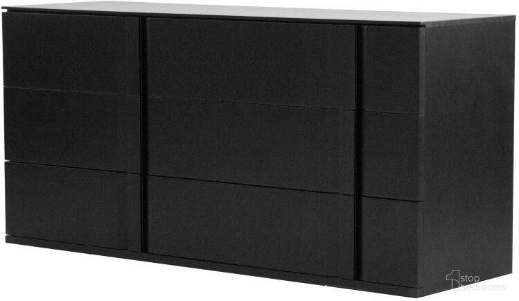 The appearance of Carbon Matte Black Double Dresser designed by Mobital in the modern / contemporary interior design. This matte black piece of furniture  was selected by 1StopBedrooms from Carbon Collection to add a touch of cosiness and style into your home. Sku: DRE-CARB-MBLA-. Material: Wood.
