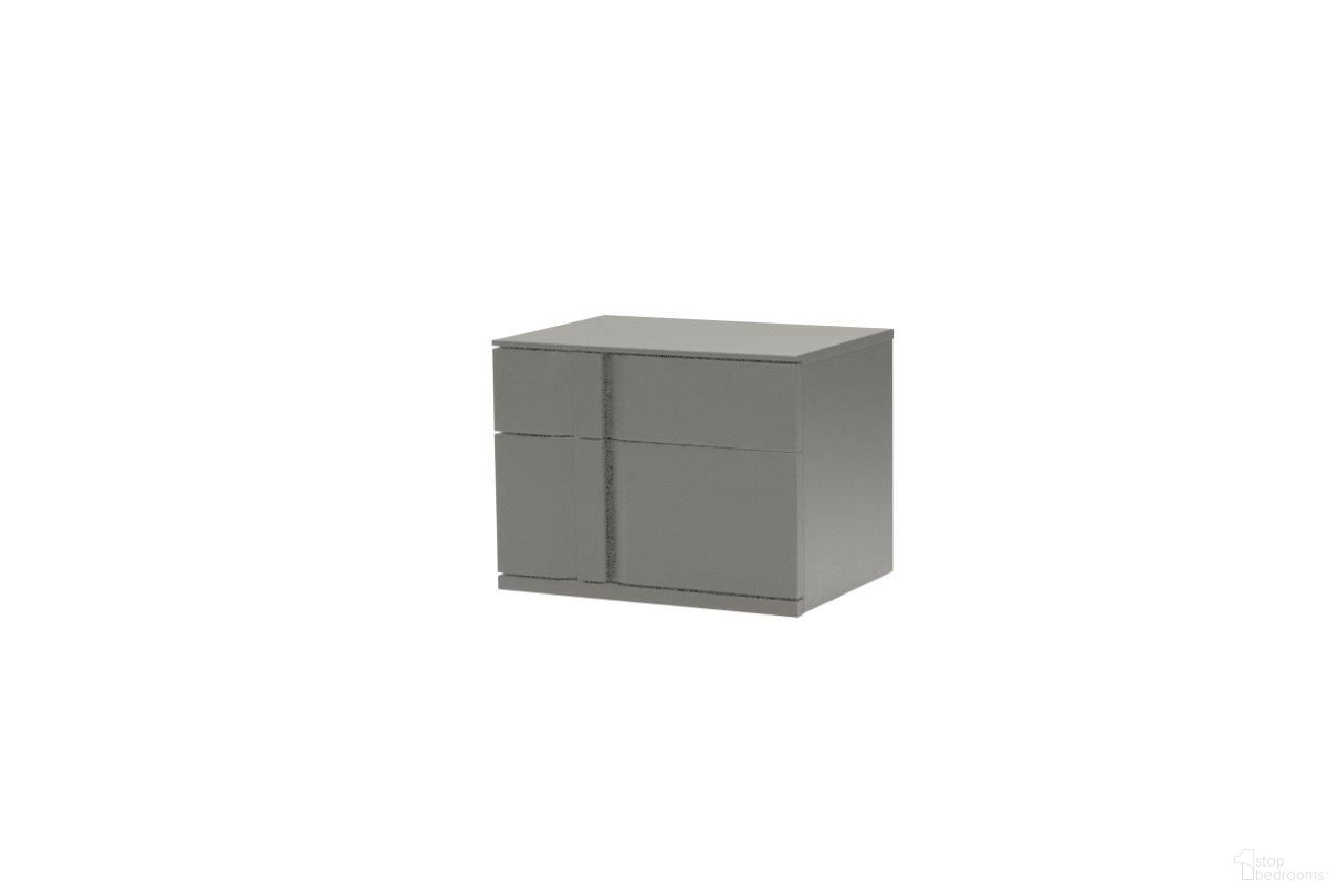 The appearance of Carbon Matte Stone Lsf Night Table designed by Mobital in the modern / contemporary interior design. This matte piece of furniture  was selected by 1StopBedrooms from Carbon Collection to add a touch of cosiness and style into your home. Sku: NIL-CARB-MSTO-. Material: MDF.