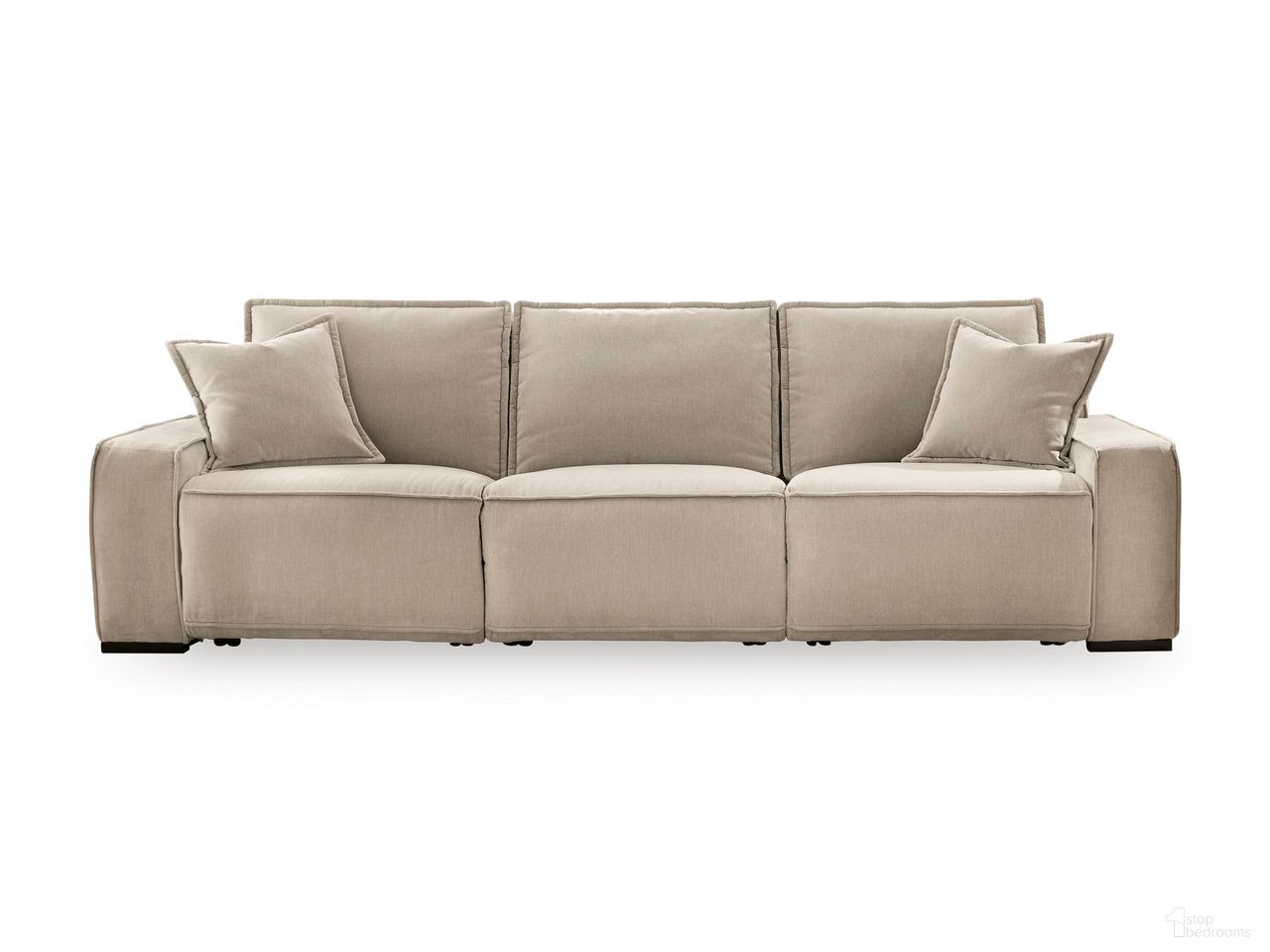 Carceri 3-Piece Power Sectional Reclining Sofa In Cashmere