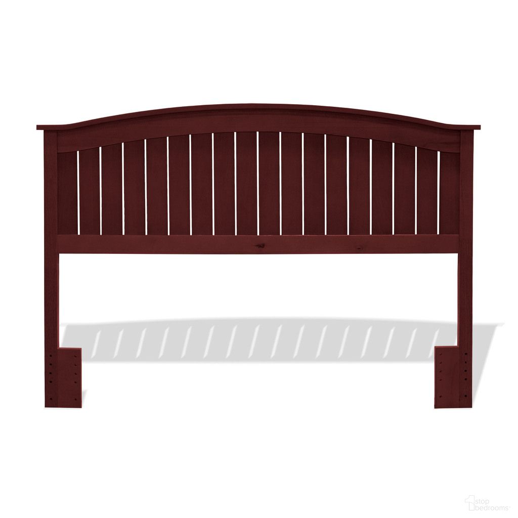 The appearance of Cardiff Full/Queen Headboard In Merlot and Dark Brown designed by Fashion Bed Group in the traditional interior design. This merlot/dark brown piece of furniture  was selected by 1StopBedrooms from Cardiff Collection to add a touch of cosiness and style into your home. Sku: 51T549. Material: Wood. Bed Size: Full.