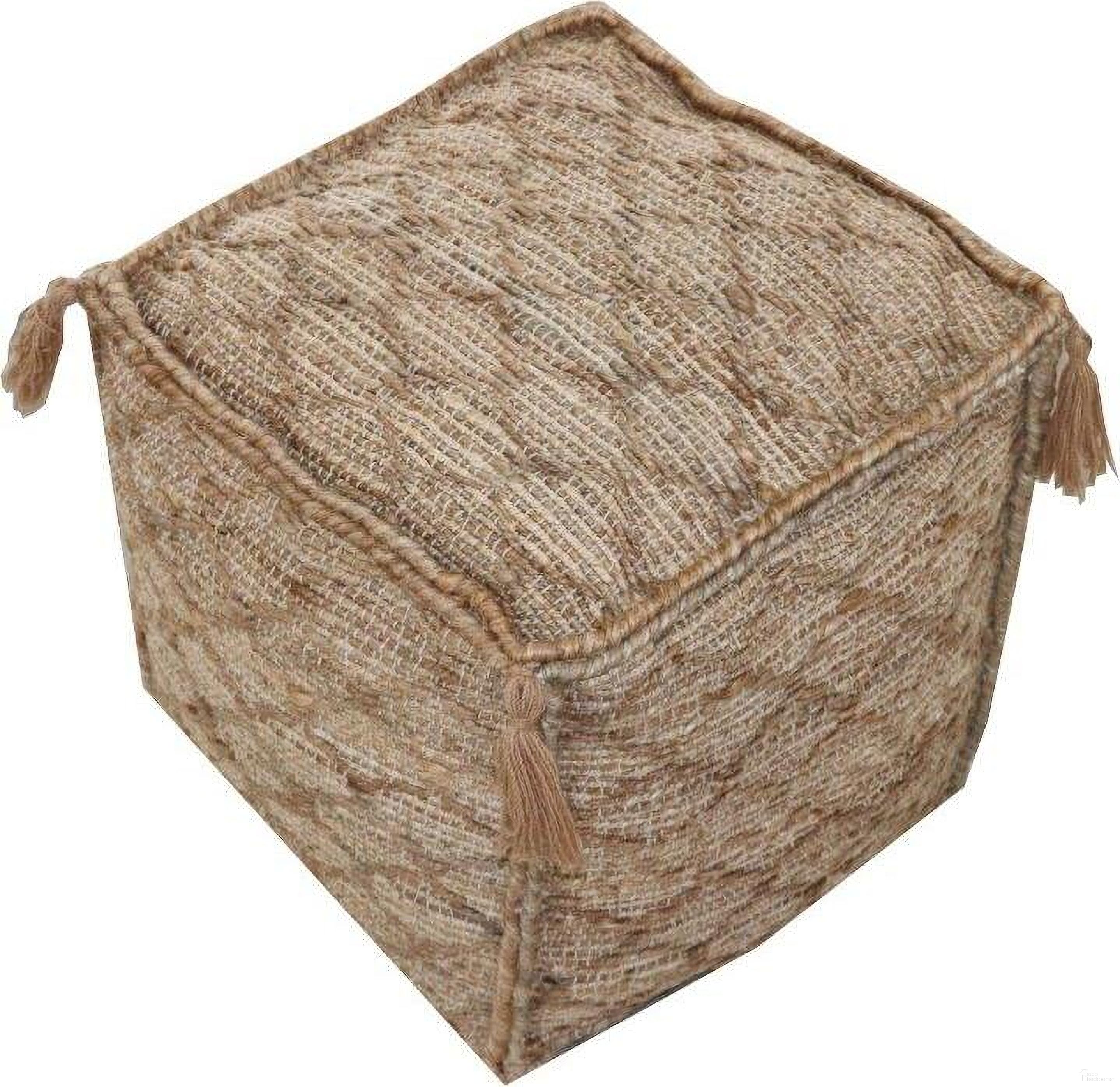Circe Pouf In Brown