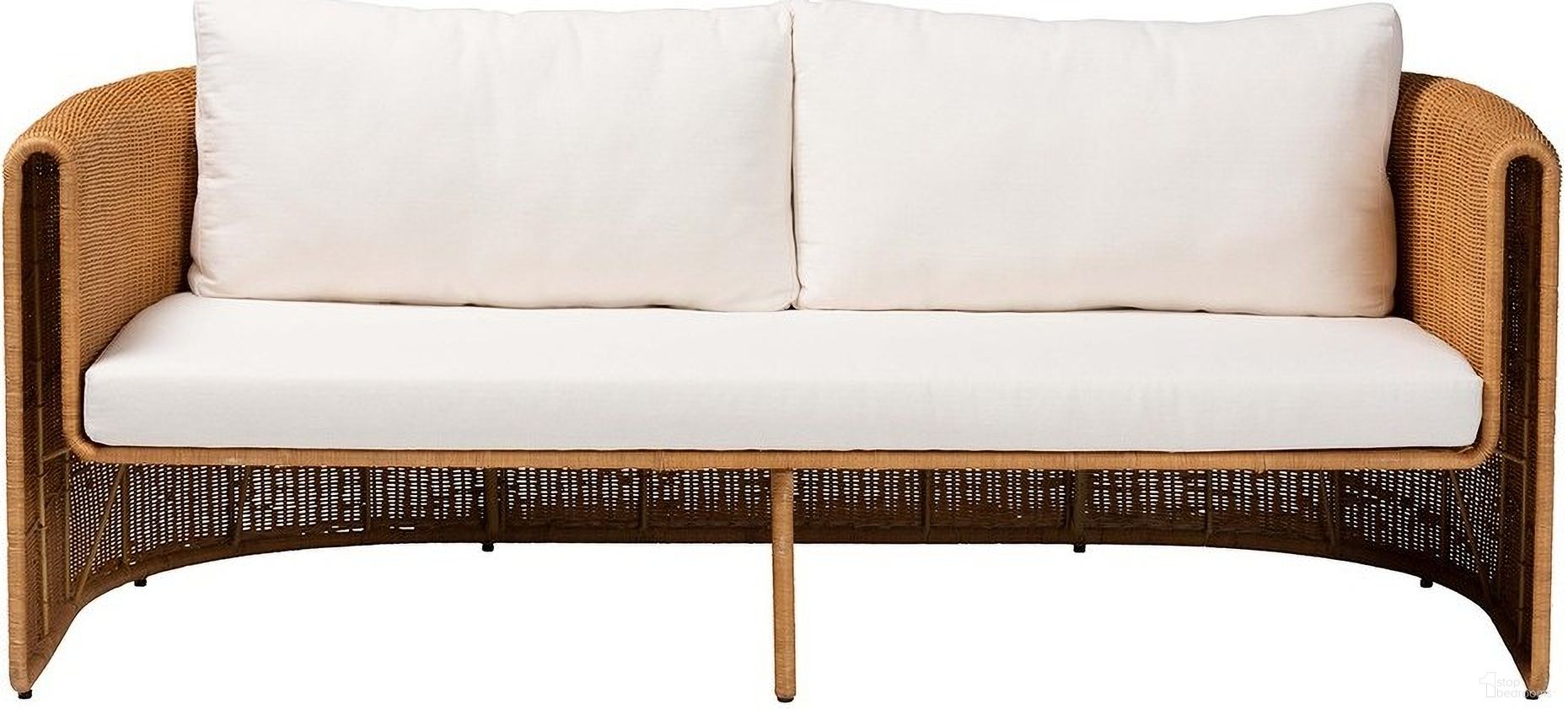 The appearance of Carina Natural Rattan Sofa with Cushion In Light Honey designed by Baxton Studio in the bohemian interior design. This light honey piece of furniture was selected by 1StopBedrooms from Carina Collection to add a touch of cosiness and style into your home. Sku: Palm-Light Honey/Rattan-Cushioned-Sofa. Material: Natural Rattan.