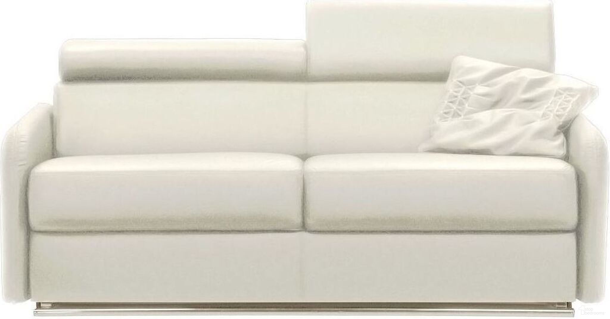 The appearance of Carina White Chic Leather Full Sofa Sleeper designed by Bellini Modern Living in the modern / contemporary interior design. This white piece of furniture was selected by 1StopBedrooms from Carina Collection to add a touch of cosiness and style into your home. Sku: Carina WHT. Material: Leather.