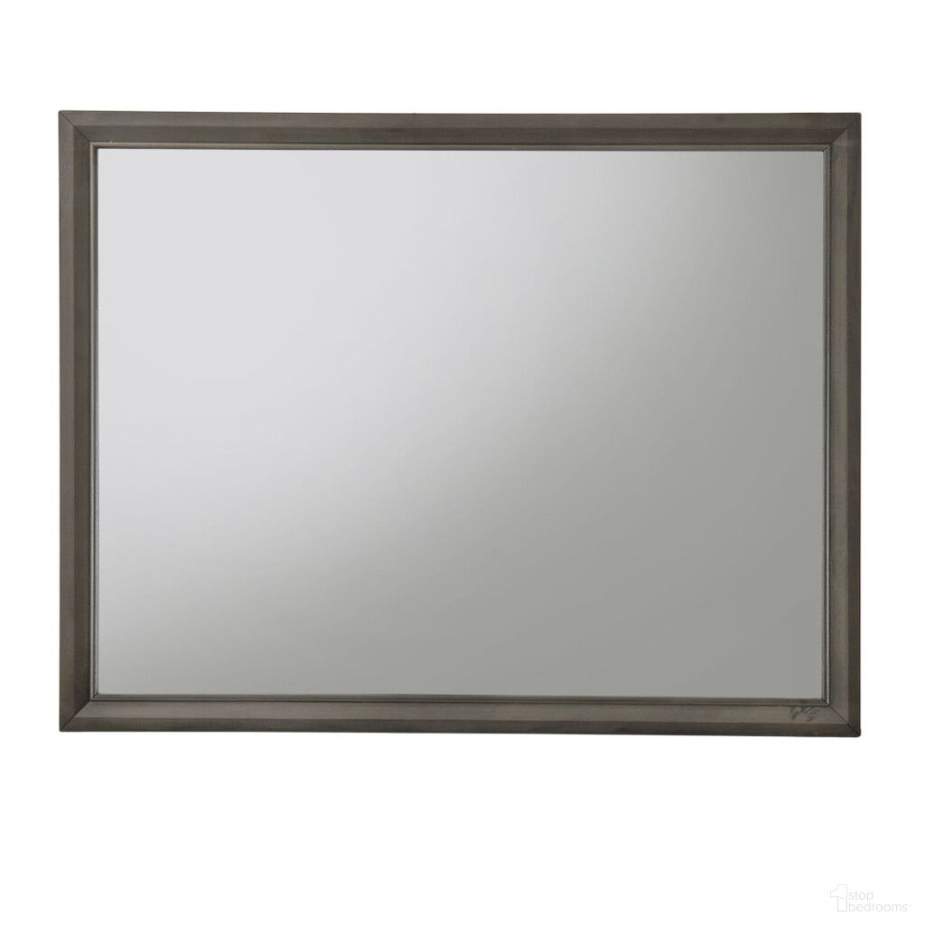 Carine II Gray Mirror