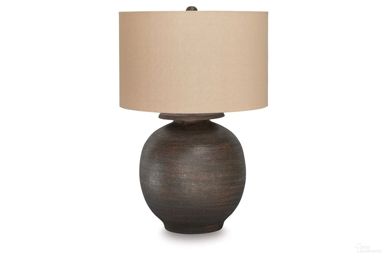 Carlenbury Table Lamp In Antique Brown