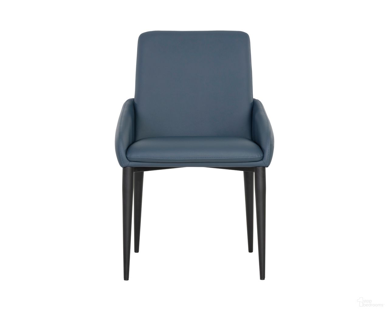 Carlo Dining Armchair In Dillon Thunder