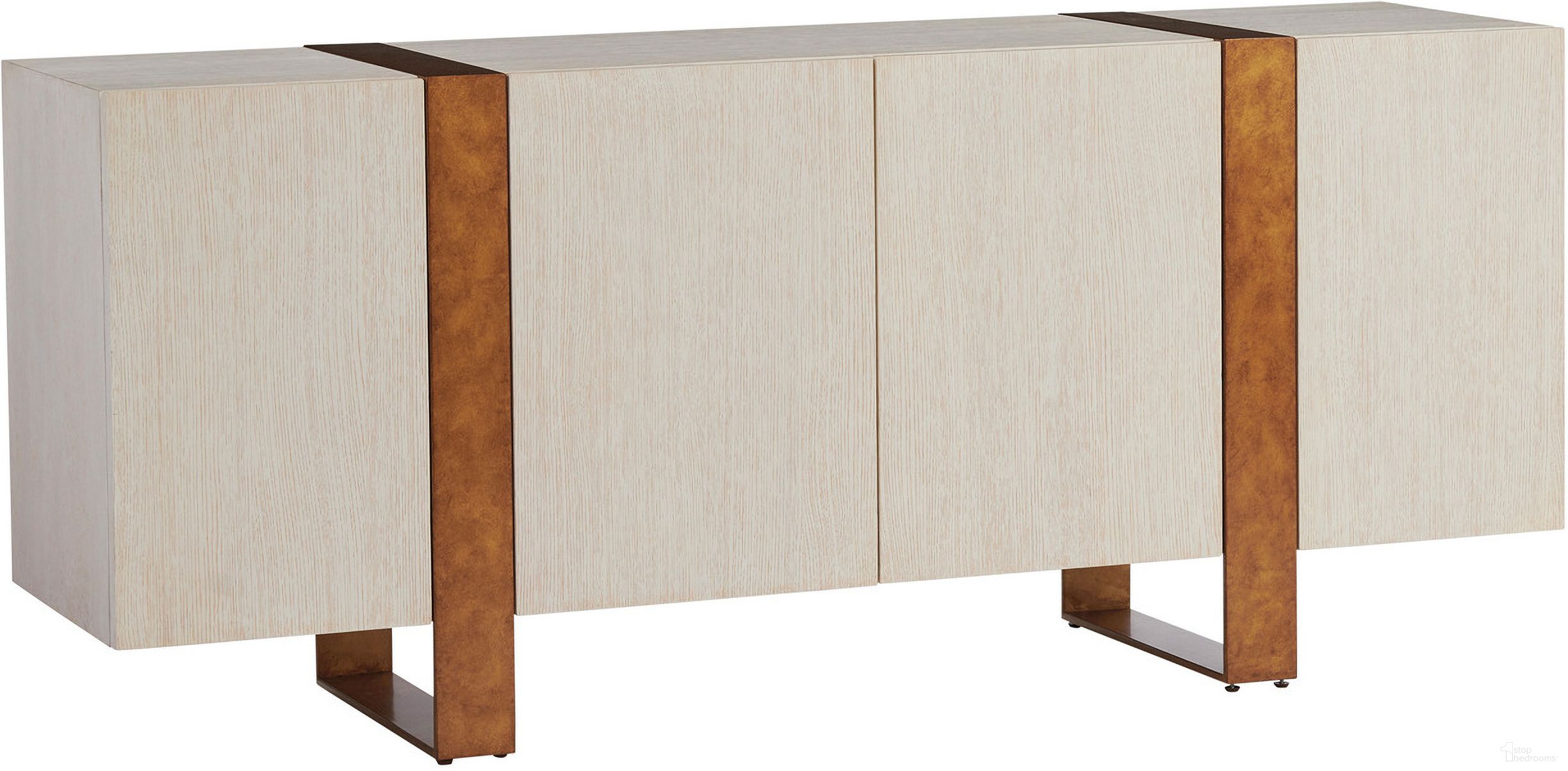 The appearance of Carmel Bixby Buffet In Monterey designed by Barclay Butera in the transitional interior design. This monterey piece of furniture was selected by 1StopBedrooms from Carmel Collection to add a touch of cosiness and style into your home. Sku: 931-852. Material: Wood.