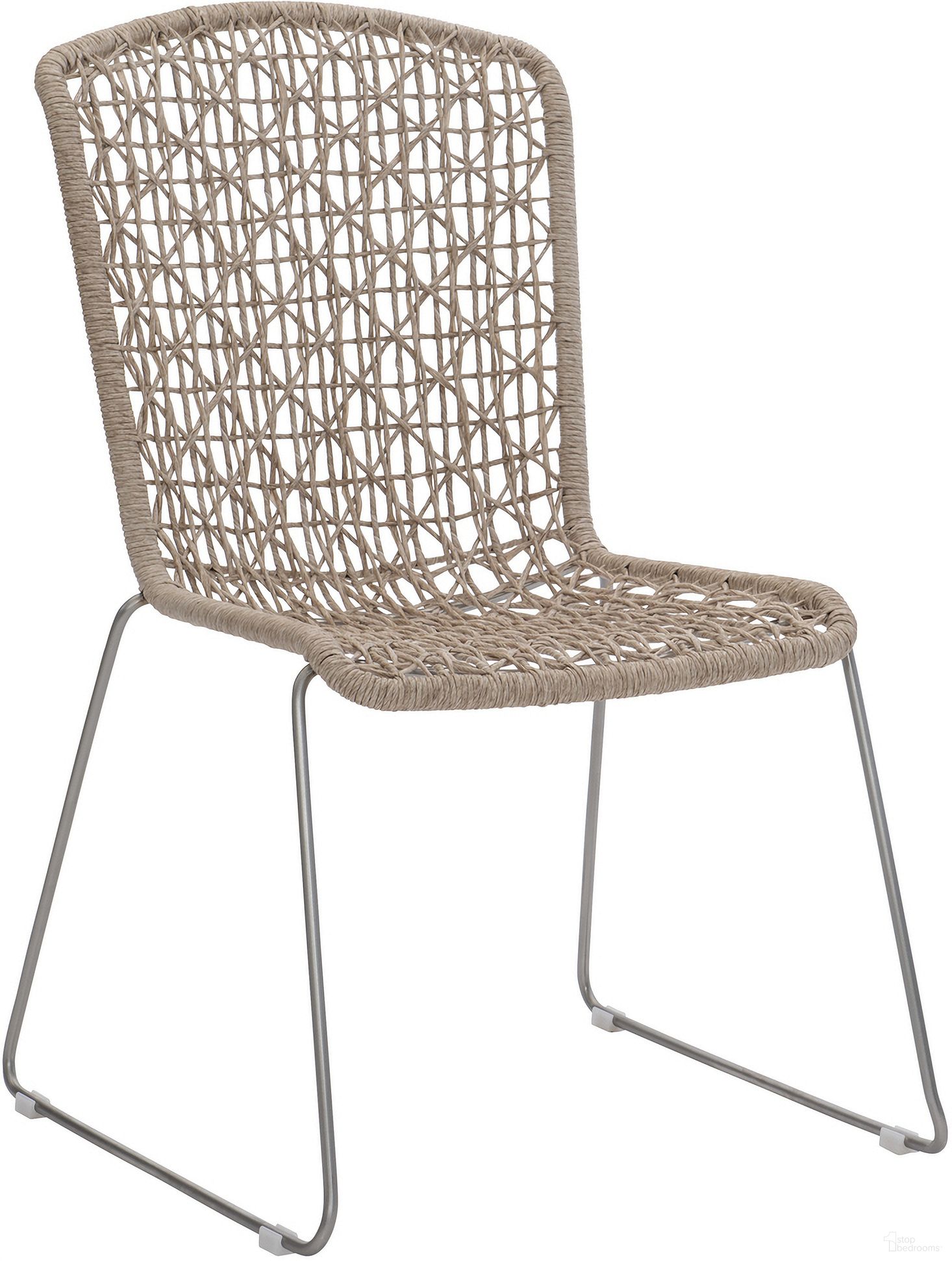 The appearance of Carmel Outdoor Side Chair designed by Bernhardt in the modern / contemporary interior design. This hazelnut piece of furniture  was selected by 1StopBedrooms from Carmel Collection to add a touch of cosiness and style into your home. Sku: X03551. Material: Woven.
