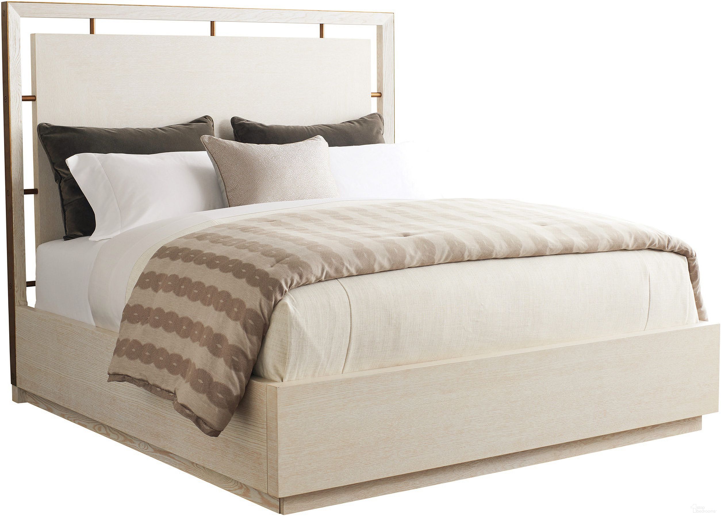 The appearance of Carmel Post Ranch Queen Panel Bed In Monterey designed by Barclay Butera in the transitional interior design. This monterey piece of furniture  was selected by 1StopBedrooms from Carmel Collection to add a touch of cosiness and style into your home. Sku: 931-133C. Bed Type: Panel Bed. Material: Wood. Bed Size: Queen.