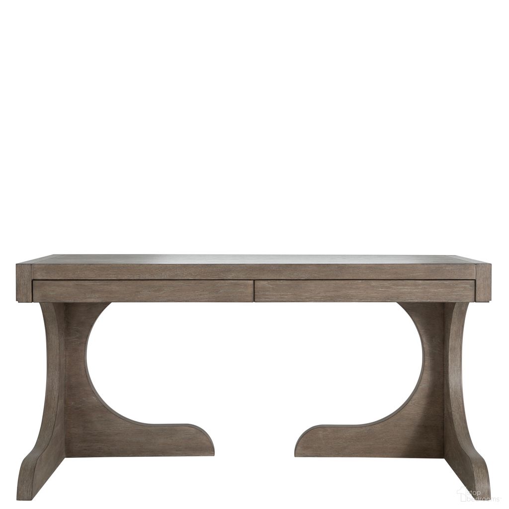 The appearance of Carmen Desk In Brushed Grey designed by Gabby in the transitional interior design. This brushed grey piece of furniture was selected by 1StopBedrooms from Carmen Collection to add a touch of cosiness and style into your home. Sku: SCH-175417. Material: Oak Veneer.