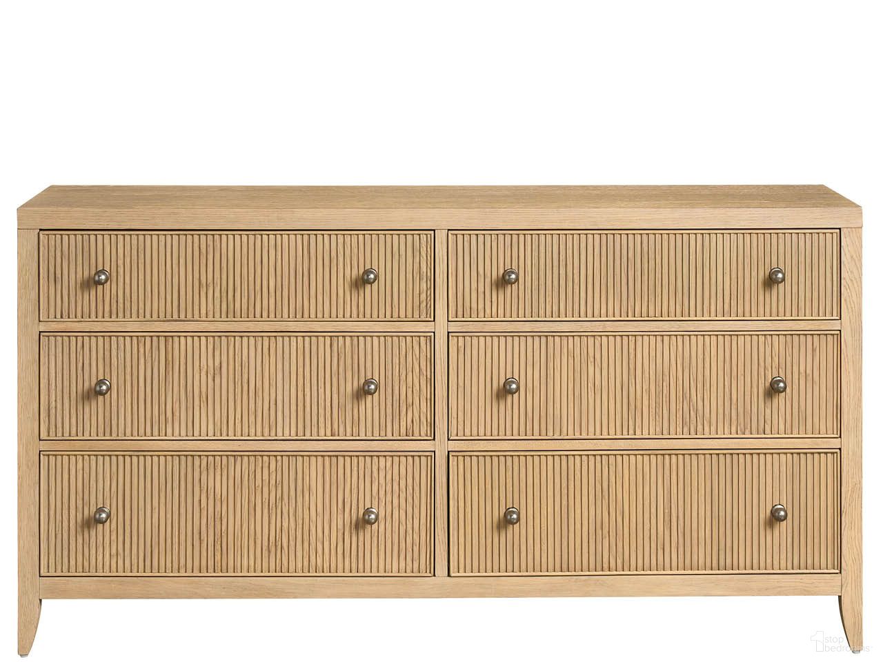 The appearance of Carmen Dresser In Skylark designed by Universal in the modern / contemporary interior design. This skylark piece of furniture  was selected by 1StopBedrooms from Avaline Collection to add a touch of cosiness and style into your home. Sku: U428A050. Material: Wood.