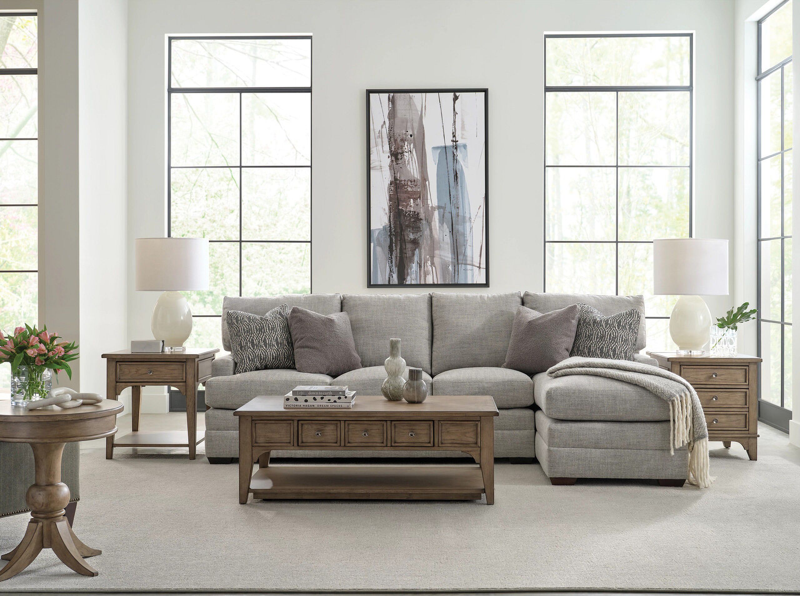 American Drew Carmine Beatrix Coffee Table - Thumbnail 4