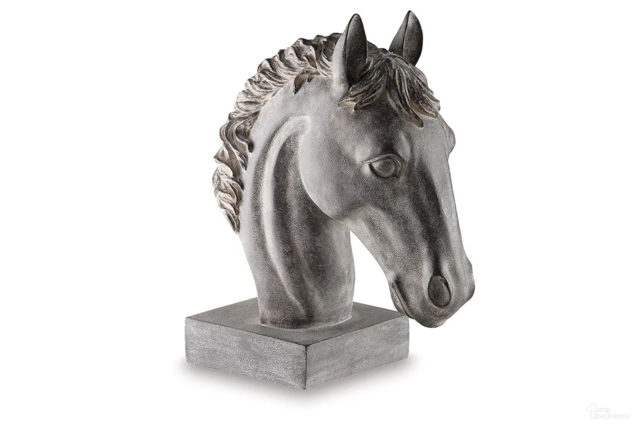 The appearance of Carnlow Sculpture In Antique Black designed by Signature Design by Ashley in the traditional interior design. This antique black piece of furniture was selected by 1StopBedrooms from Carnlow Collection to add a touch of cosiness and style into your home. Sku: A2000772. Material: Resin.