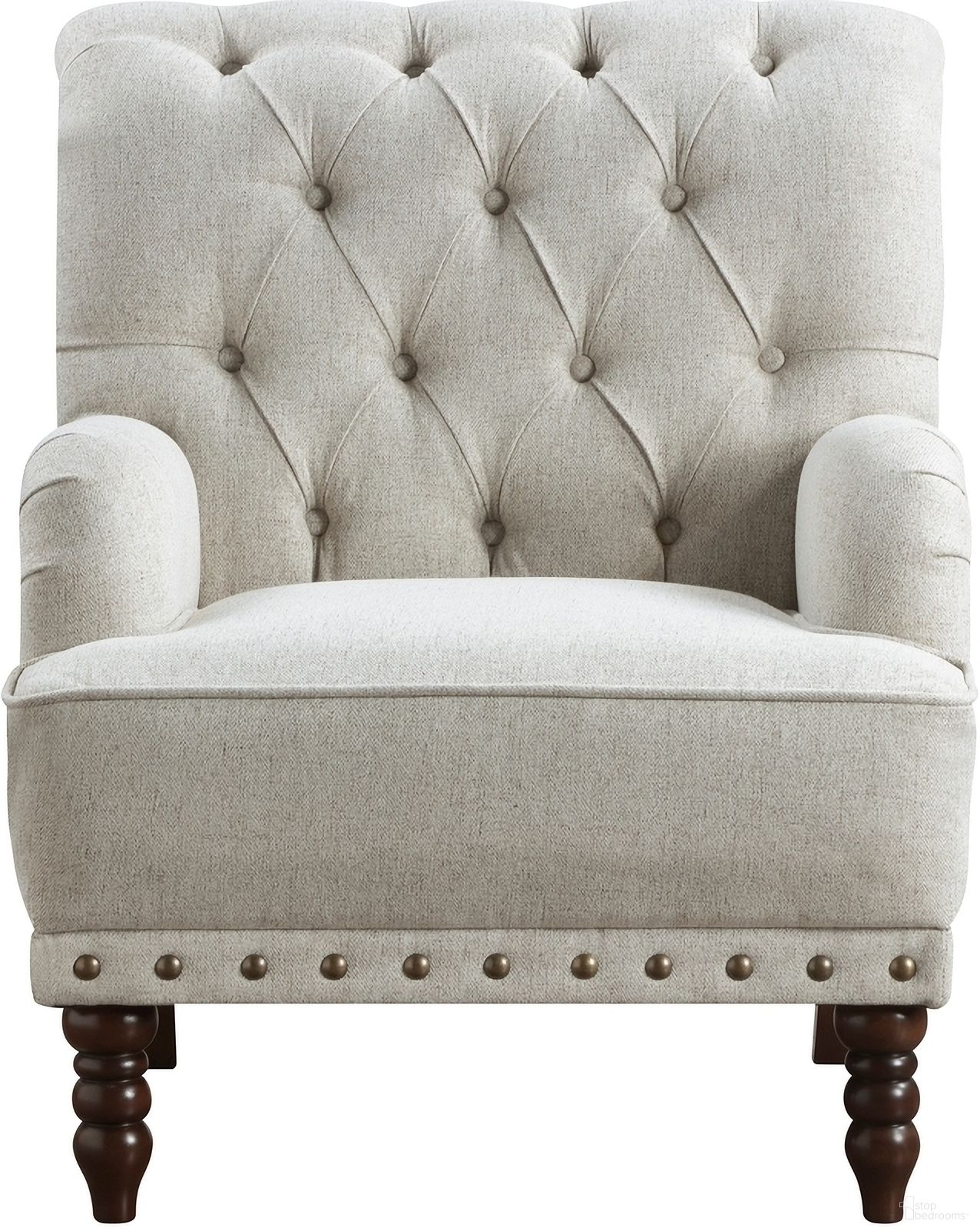 The appearance of Carol Accent Chair In Beige and Brown designed by Homelegance in the traditional interior design. This beige and brown piece of furniture was selected by 1StopBedrooms from Carol Collection to add a touch of cosiness and style into your home. Sku: 1270-1. Material: Textured.