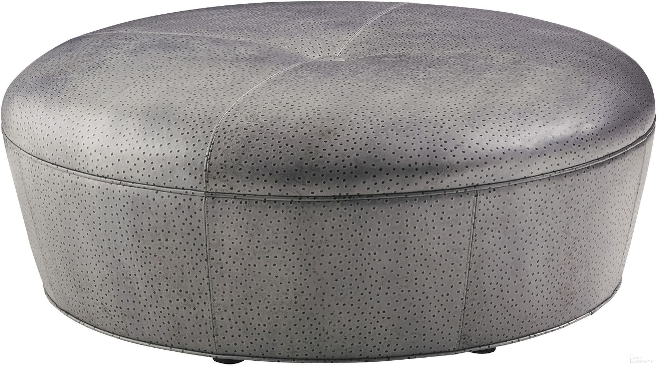 The appearance of Lexington Leather Carrera Claudia Leather Ottoman designed by Lexington in the modern / contemporary interior design. This gray piece of furniture was selected by 1StopBedrooms from Lexington Leather Collection to add a touch of cosiness and style into your home. Sku: LL7493-44AA-40. Material: Leather.