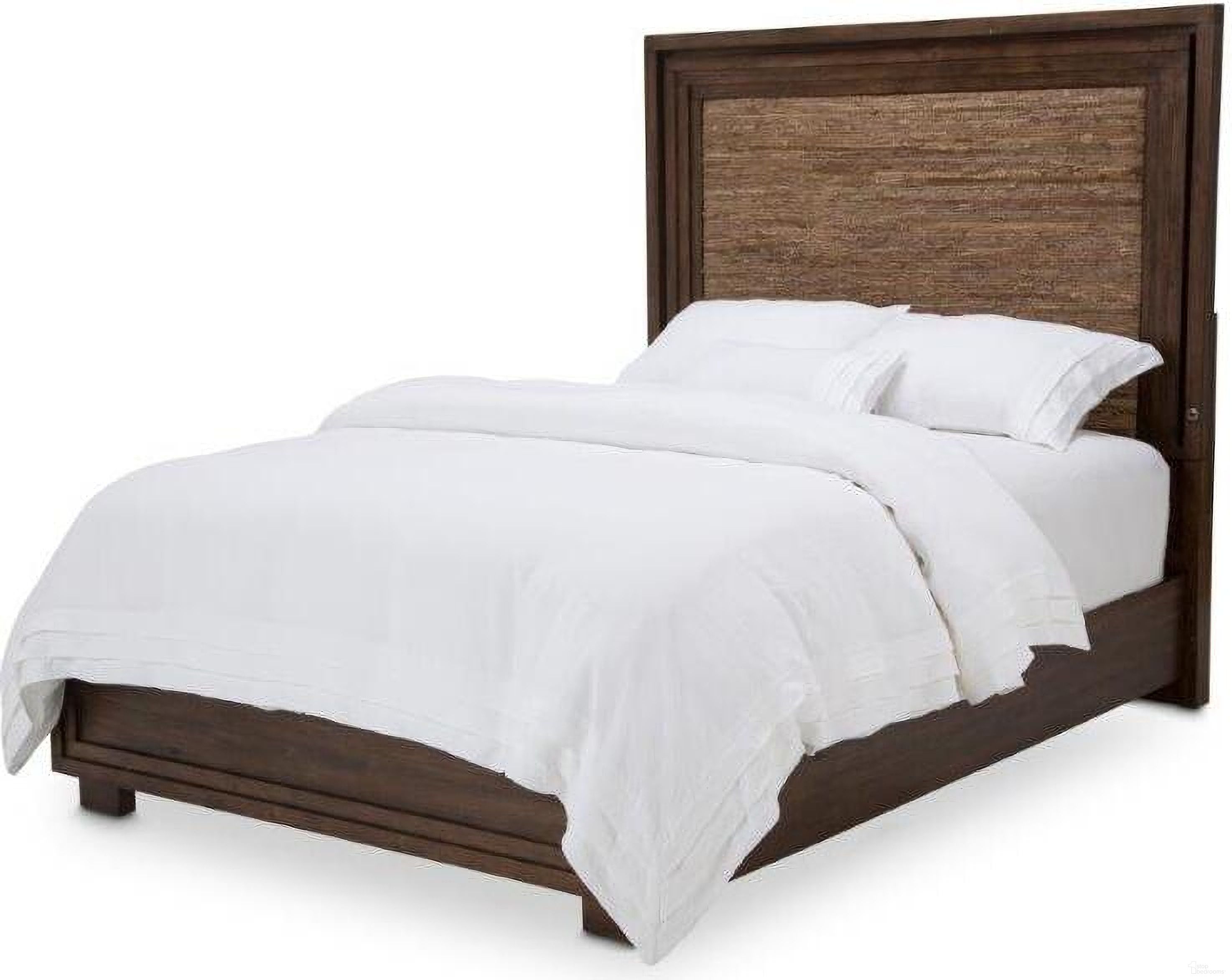 The appearance of Carrollton Rustic Ranch Queen Panel Bed designed by Michael Amini in the modern / contemporary interior design. This rustic ranch piece of furniture was selected by 1StopBedrooms from Carrollton Collection to add a touch of cosiness and style into your home. Sku: KI-CRLN012-407N;KI-CRLN132-407N;9000238-00. Bed Type: Panel Bed. Material: Wood. Bed Size: Queen.