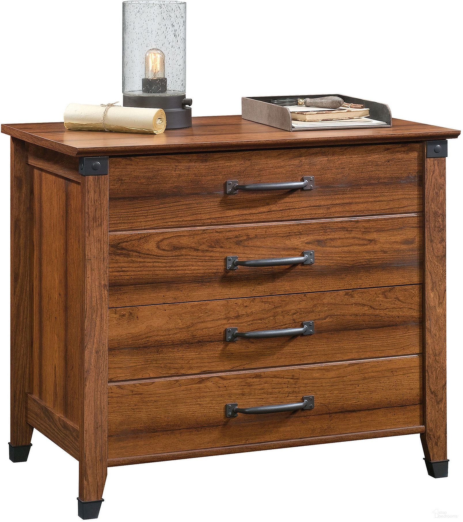 Carson Forge Lateral File In Washington Cherry
