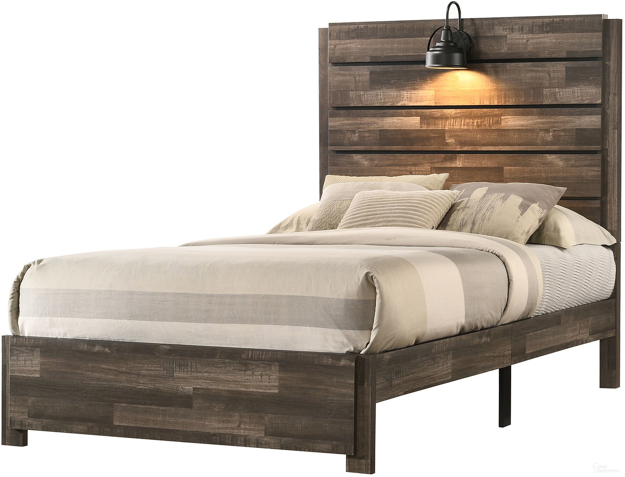 The appearance of Carter Full Platform Bed In Brown designed by Crown Mark in the transitional interior design. This brown piece of furniture was selected by 1StopBedrooms from Carter Collection to add a touch of cosiness and style into your home. Sku: B6800-F-BED. Bed Type: Platform Bed. Bed Size: Full. Material: MDF.