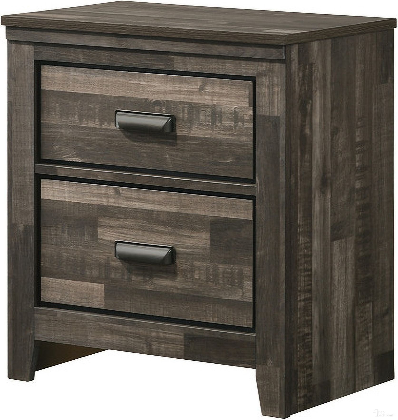 The appearance of Carter Night Stand In Brown designed by Crown Mark in the transitional interior design. This brown piece of furniture was selected by 1StopBedrooms from Carter Collection to add a touch of cosiness and style into your home. Sku: B6800-2. Material: MDF.