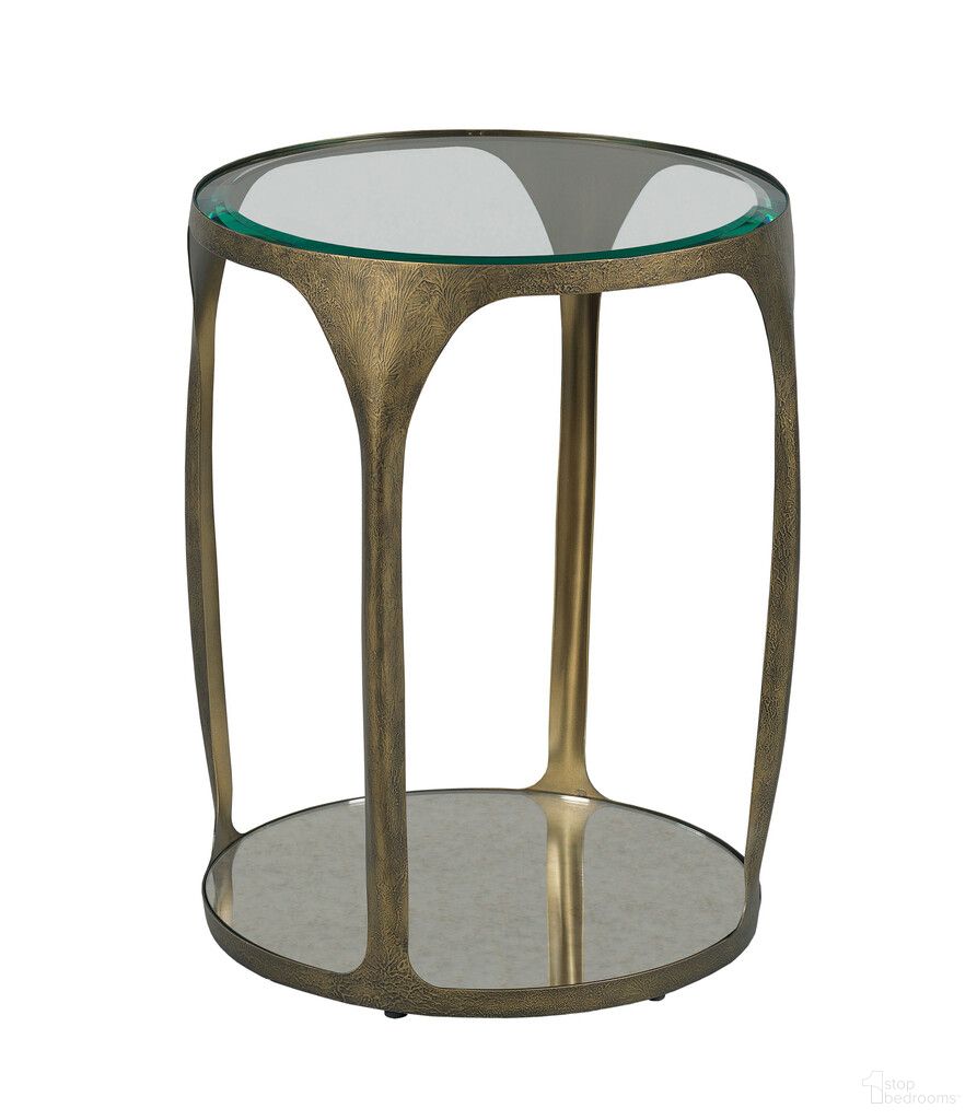 Cartwright Metal Accent Table In Brass