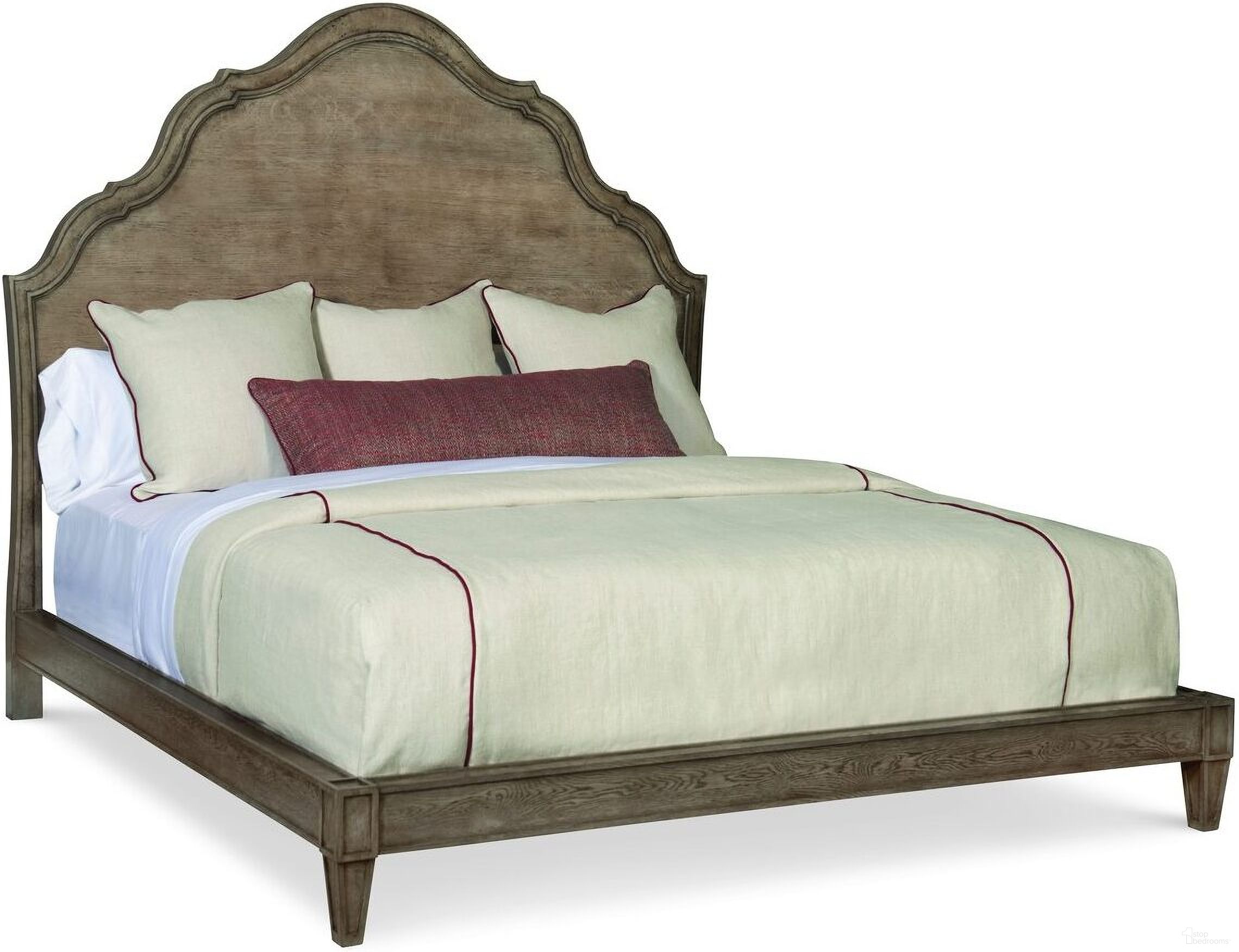 The appearance of Carved King Bed In Timber Grey designed by Century Furniture in the modern / contemporary interior design. This timber grey piece of furniture was selected by 1StopBedrooms from Casa Bella Collection to add a touch of cosiness and style into your home. Sku: C5H-156F;C5H-156H;C5H-156R. Bed Type: Panel Bed. Bed Size: King. Material: Oak Veneer.