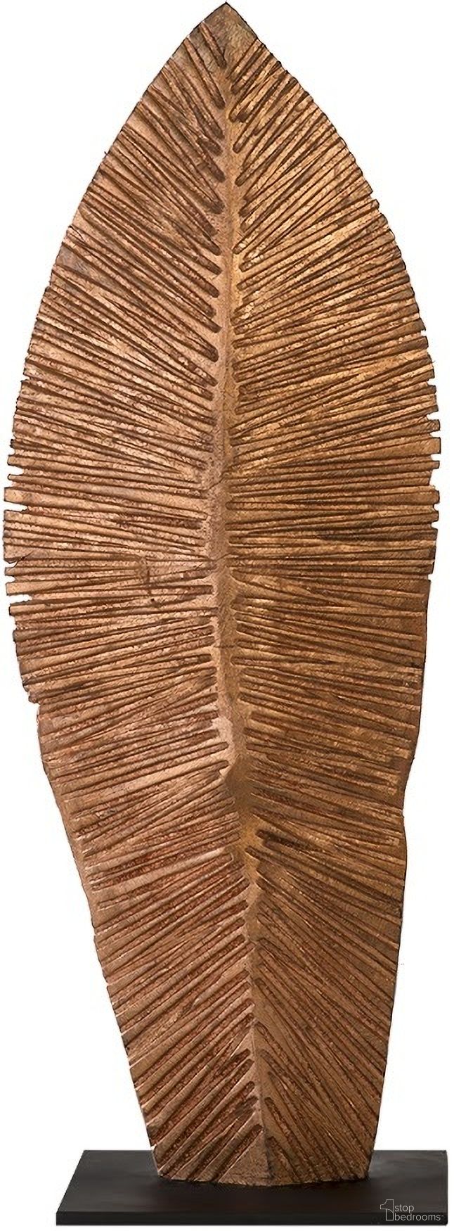 The appearance of Carved Leaf on Stand TH89170 designed by Phillips Collection in the modern / contemporary interior design. This brown piece of furniture was selected by 1StopBedrooms from Carved Collection to add a touch of cosiness and style into your home. Sku: TH89170. Material: Wood.